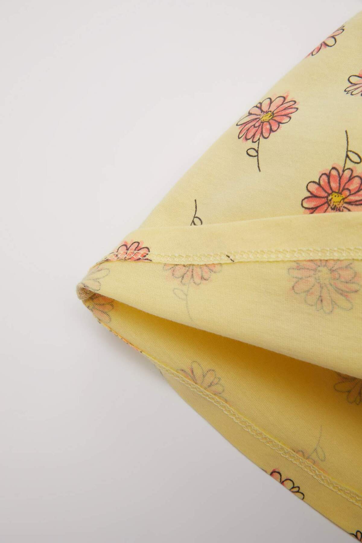 Defacto Desenli Kolsuz 2li Elbise Kız Bebek C0071A524SM fotoğrafı 3 (önizleme)