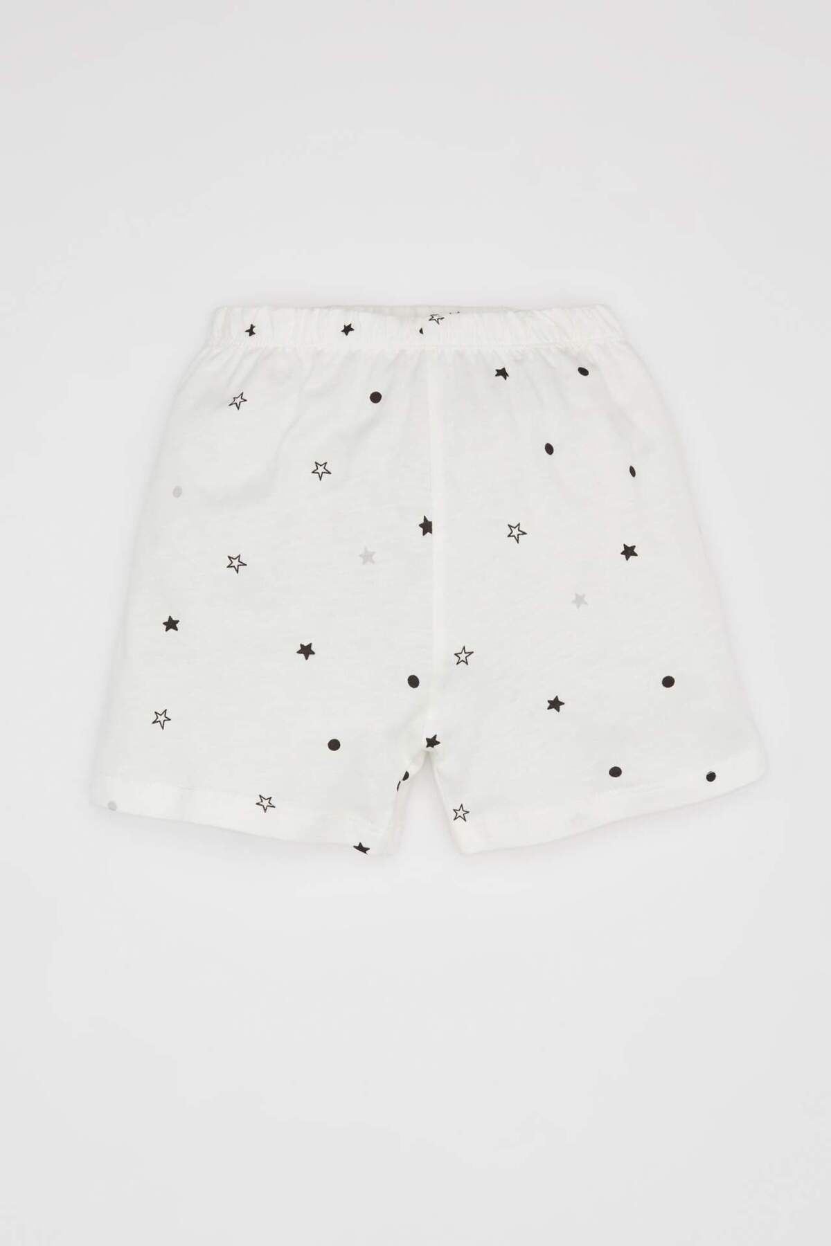 Defacto Kız Bebek 101 Dalmatians Pijama Takımı Penye Bisiklet Yaka Kısa Kollu Üst Şort C2038A524HS fotoğrafı 2 (önizleme)