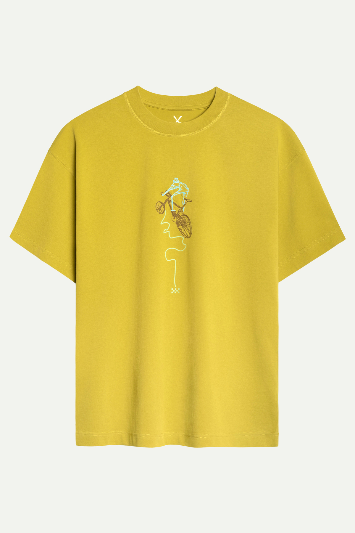 Men's Oversize Urban Design T-Shirt- Lunok