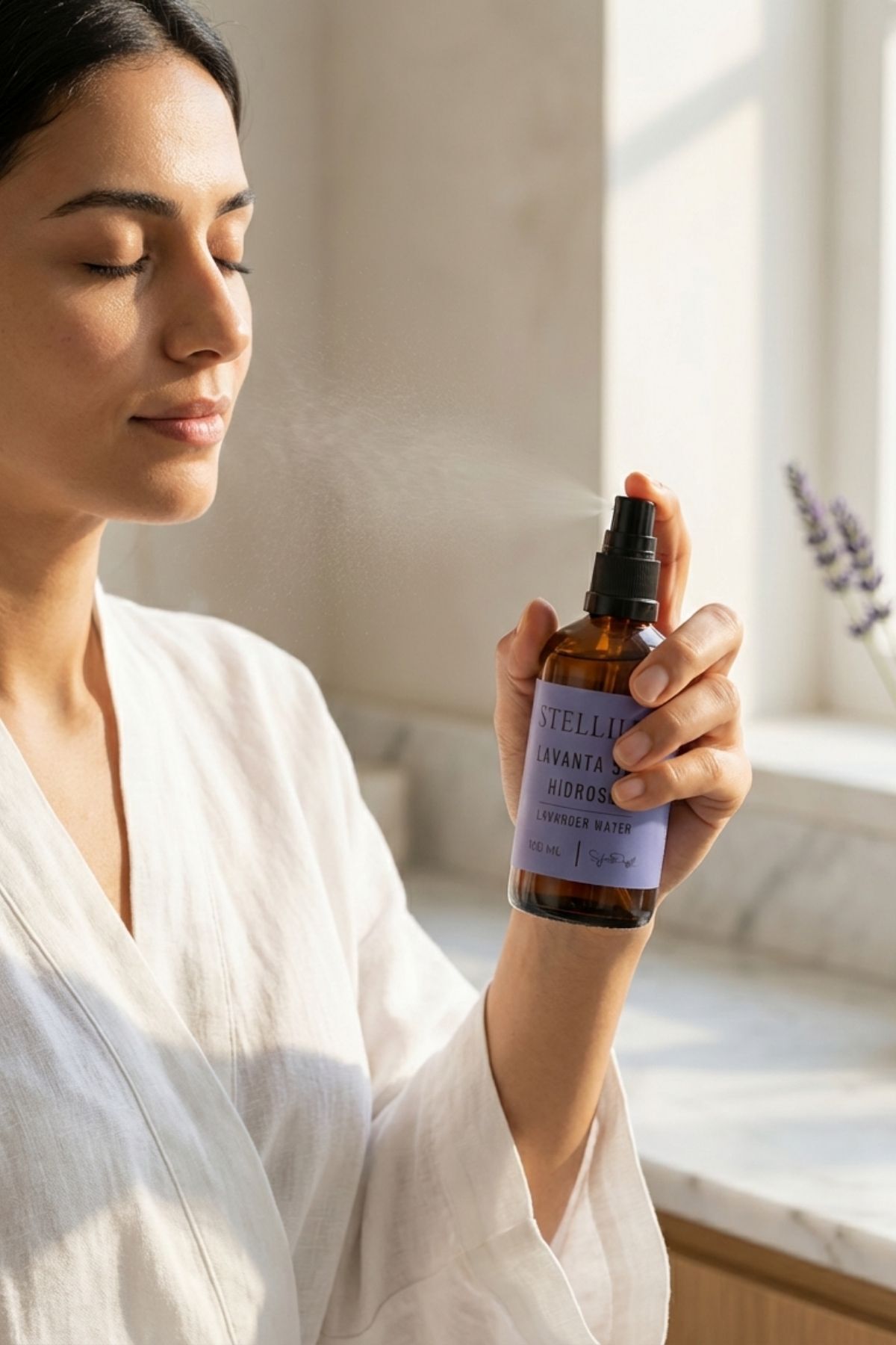 Saf Doğal Lavanta Suyu – Hassas Cilt Toniği 100 ml — 8684302800760 — تصویر 7 از 8