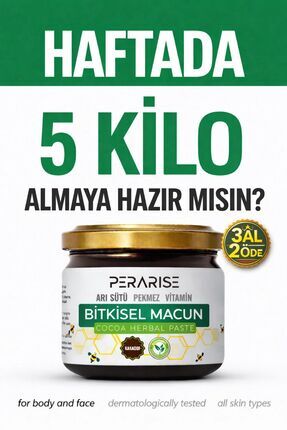 PeraRise İştah açıcı kilo almaya yardımcı Pekmez Vitamin Arı Sütü Bitkisel Or...