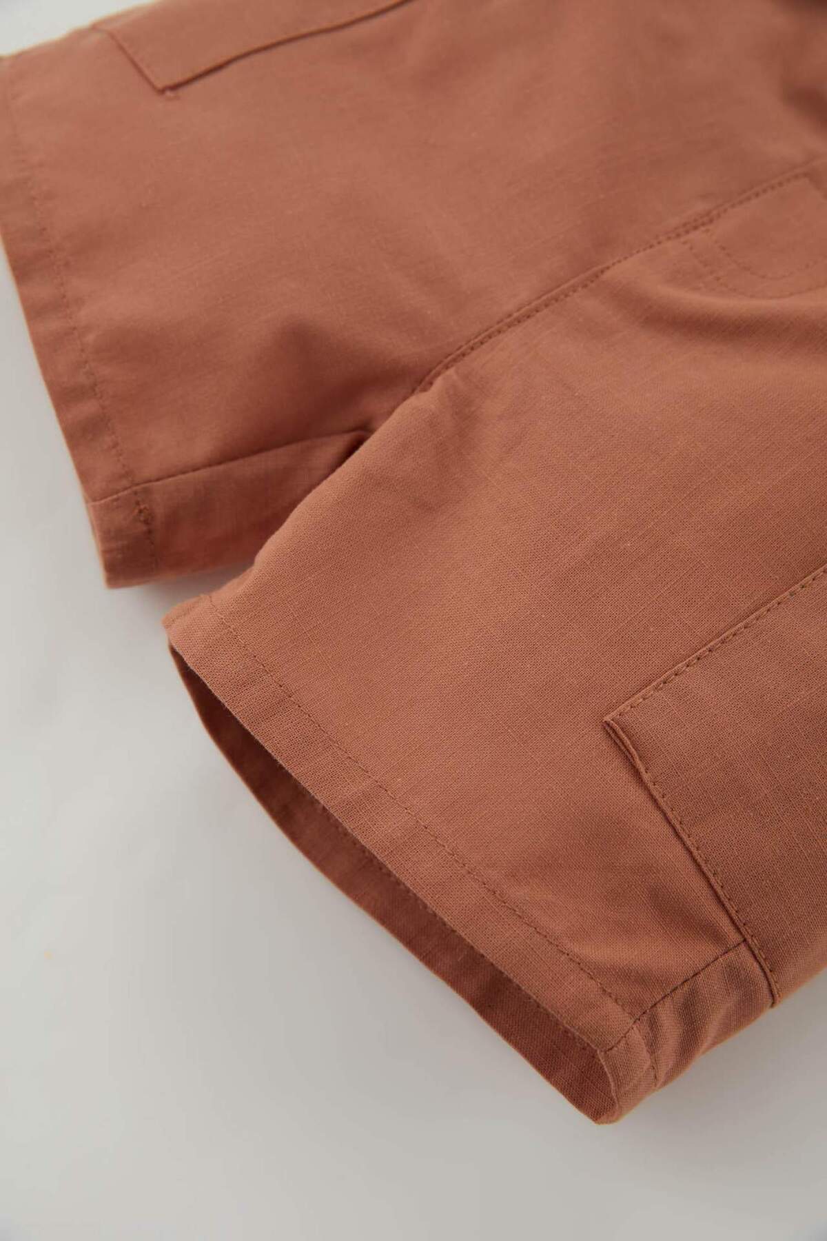 Defacto Erkek Bebek Kargo Cepli Şort A8353A523HS fotoğrafı 4 (önizleme)