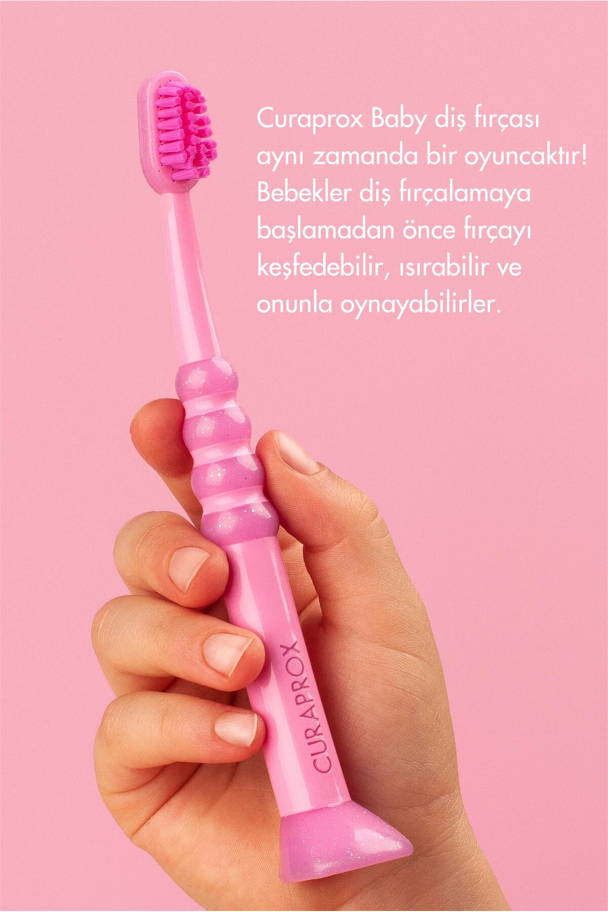 Curaprox Baby 4260 Diş Fırçası 0-4 Yaş 1 adet fotoğrafı 7 (önizleme)