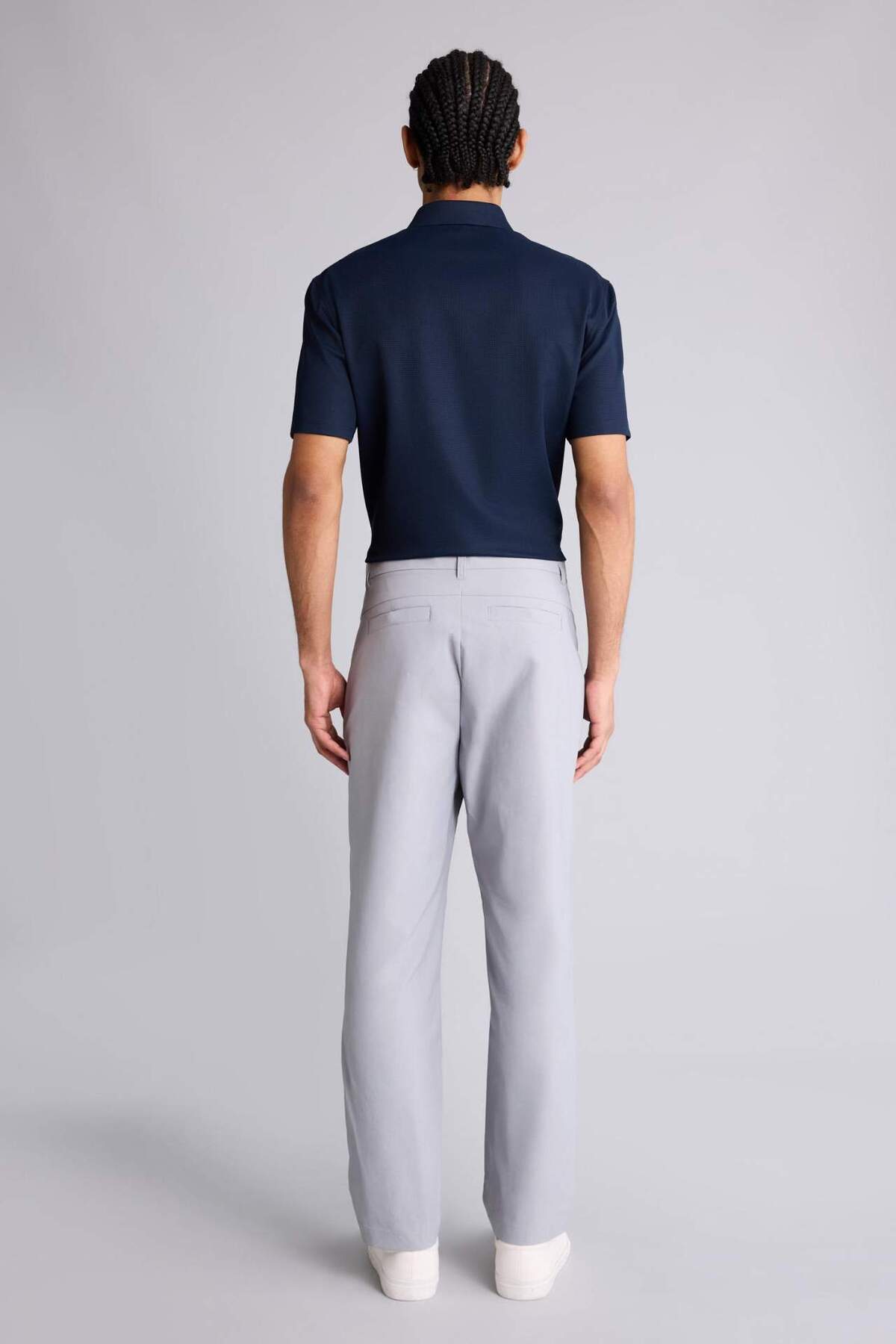 Standard Fit Trousers G1032AX26SP — خاکستری — تصویر 5 از 7
