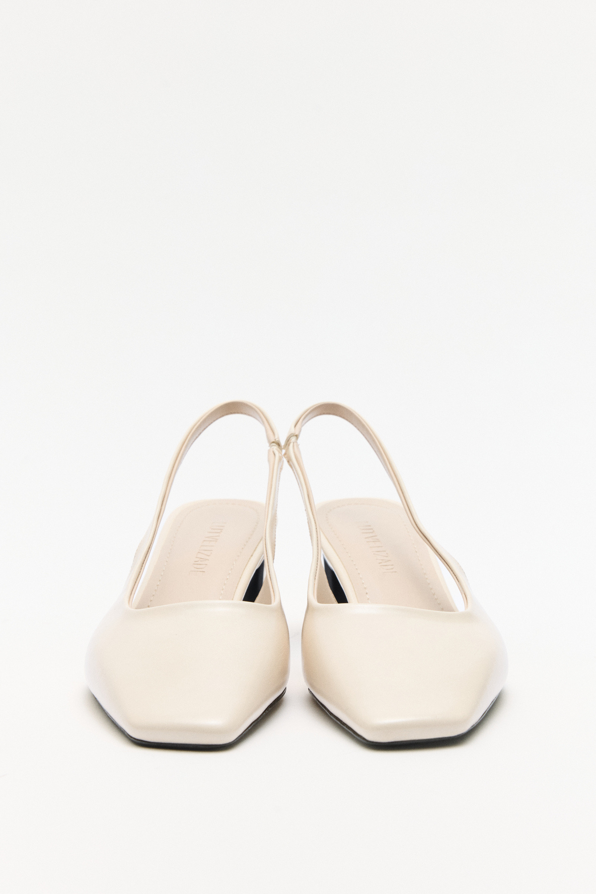 LUTVELIZADE  Topuklu 2504 - Asimetrik Küt Kemik Kadın Topuklu - Görsel 3