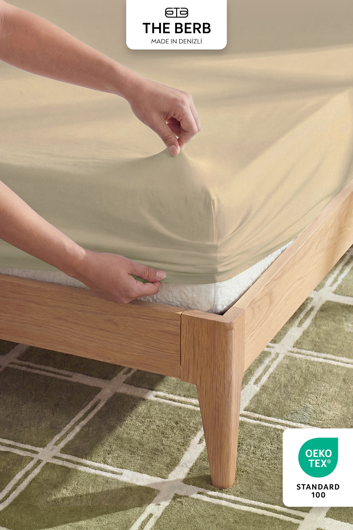 100% Cotton | Single/Double Fitted Bed Sheet | Fitted Jersey | Combed Cotton Bed Sheet