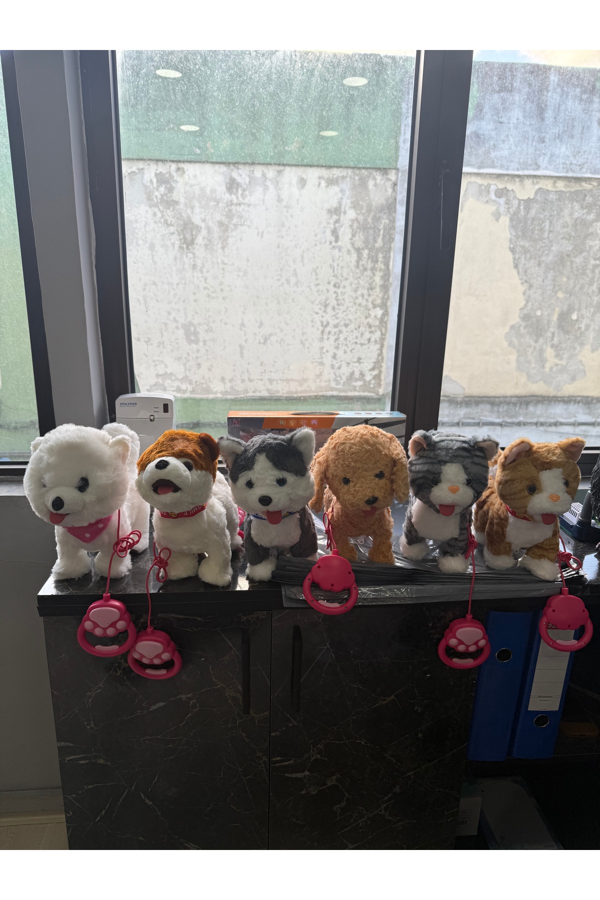 Genel Markalar Otantik Home Sese Duyarlı Dokununca Miyavlayan Yürüyen Tasmalı Kedi be köpek Dogumgünü Hediyesi fotoğrafı 2 (önizleme)