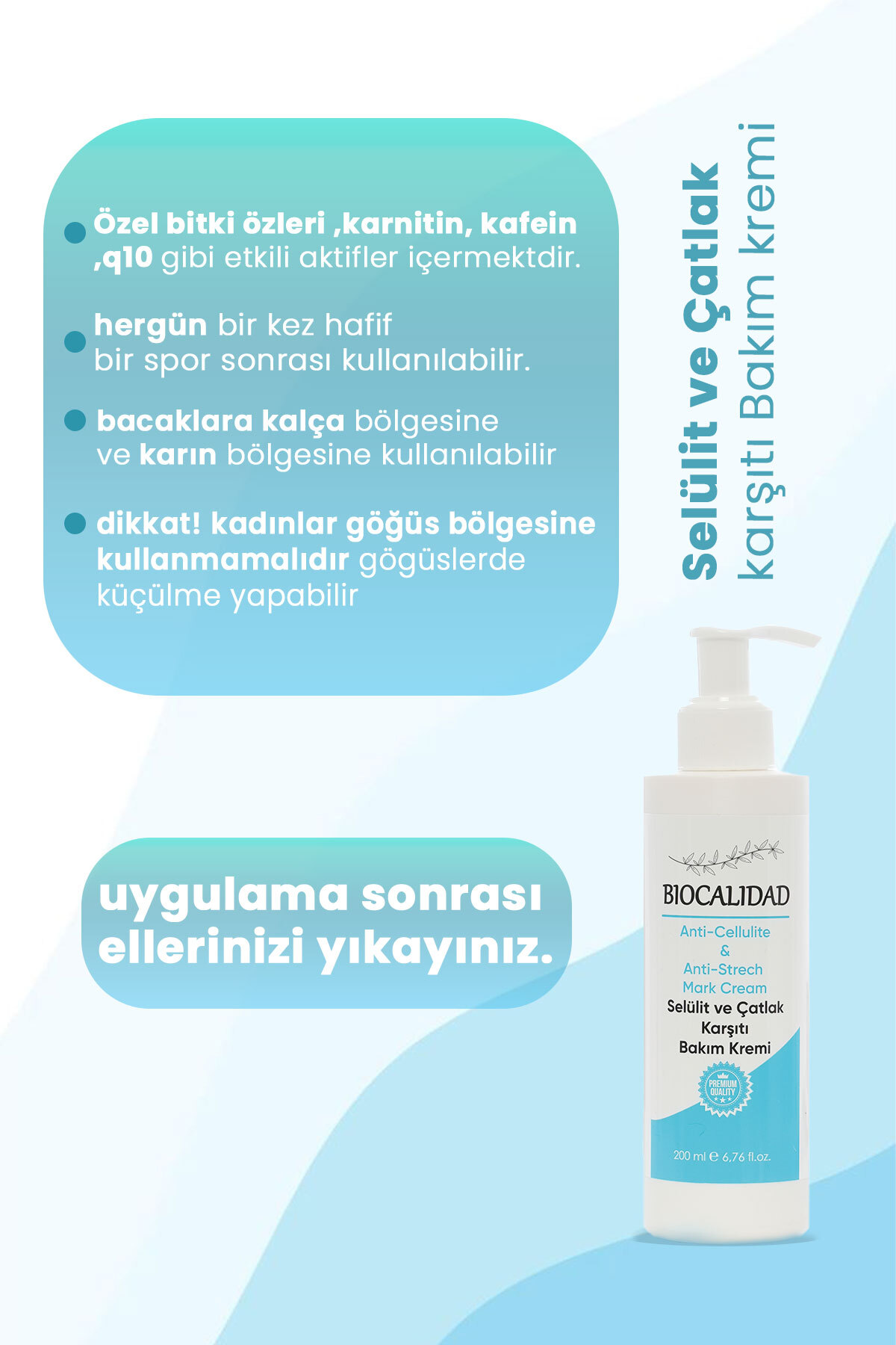 Selülit ve Çatlak Karşıtı Krem - 200ml — selülit — تصویر 4 از 4