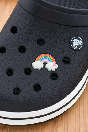 Apptakı Açık Gökkuşağı Bileklik Terlik Süsü Charm Terlik Aksesuarı - CRS0196