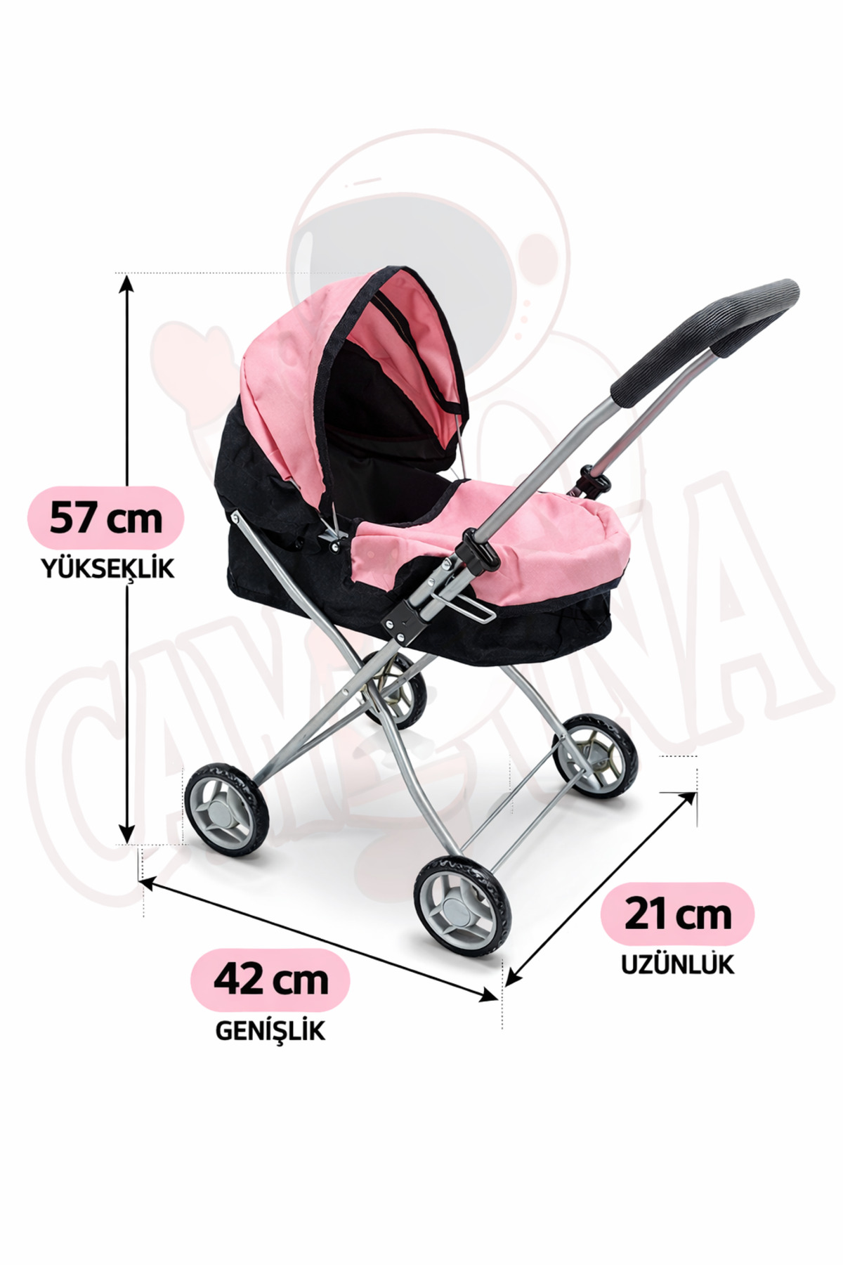 Genel Markalar Bfs Fl9199 Katlanir Golglikli Besikli Oyuncak Bebek Arabasi ( Puset) fotoğrafı 2 (önizleme)