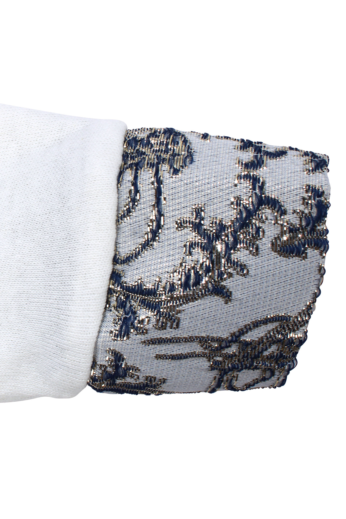 bebegen Sarı Laci Tuğra Desenli Altın Kemerli Erkek Bebek Mevlüt Takımı fotoğrafı 6 (önizleme)