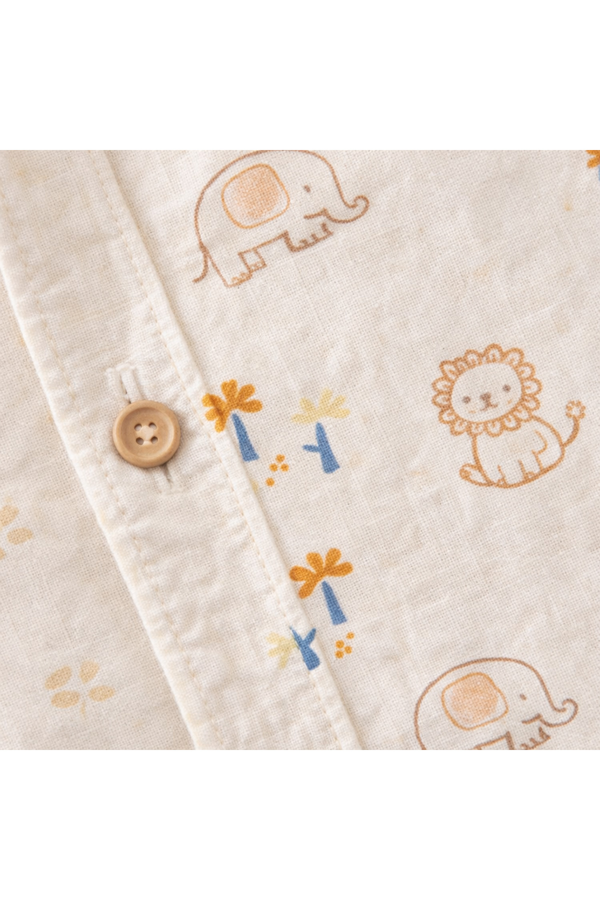MYZİ STORE %100 Pamuk Müslin Animal Desenli 3'lü Bebek Takımı Tulumu – Terletmez, Cilt Dostu, Günlük Kullanım fotoğrafı 4 (önizleme)