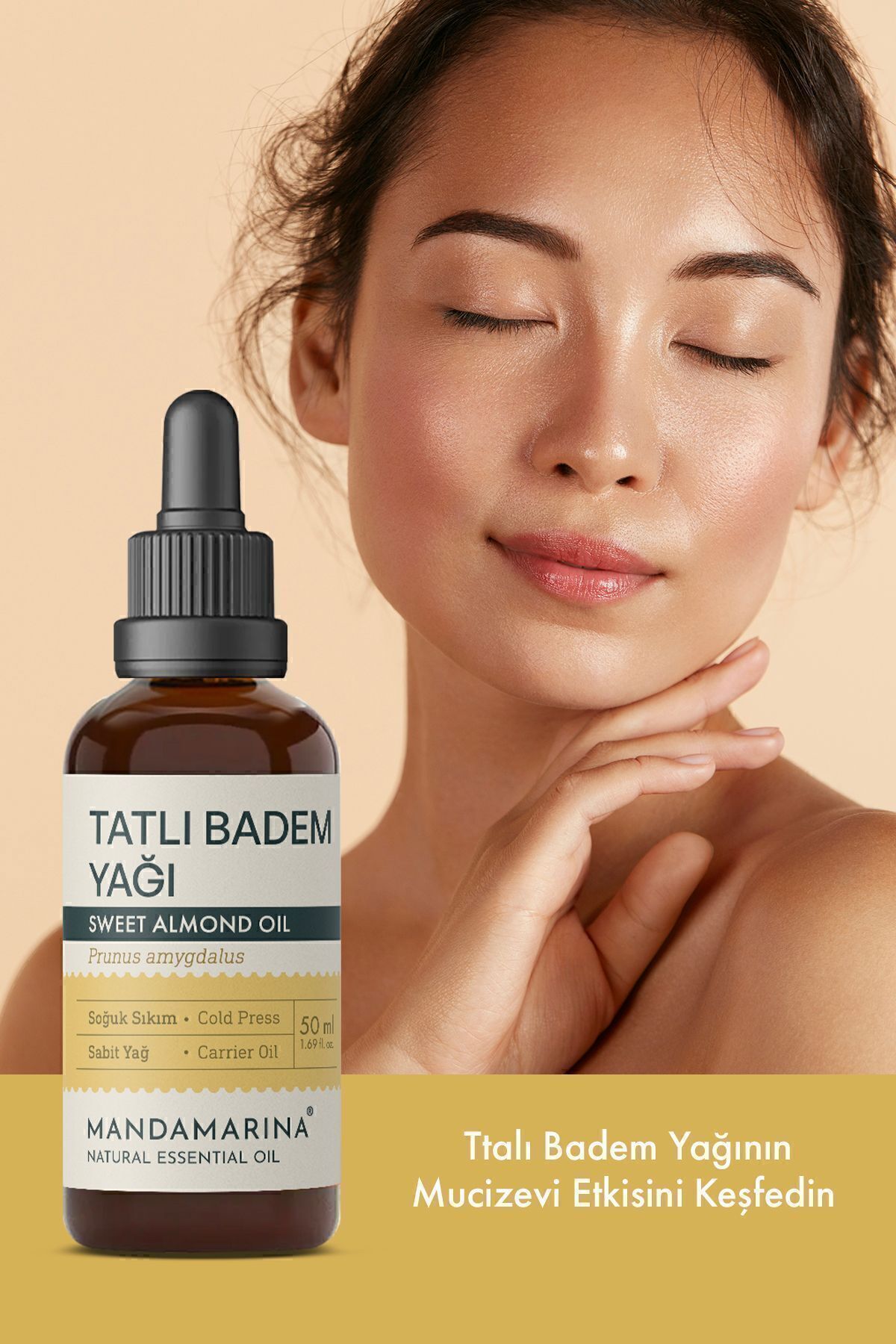 Tatlı Badem Yağı Saf Soğuk Pres — TYC8AIIZ0N171743132203316 — تصویر 2 از 2
