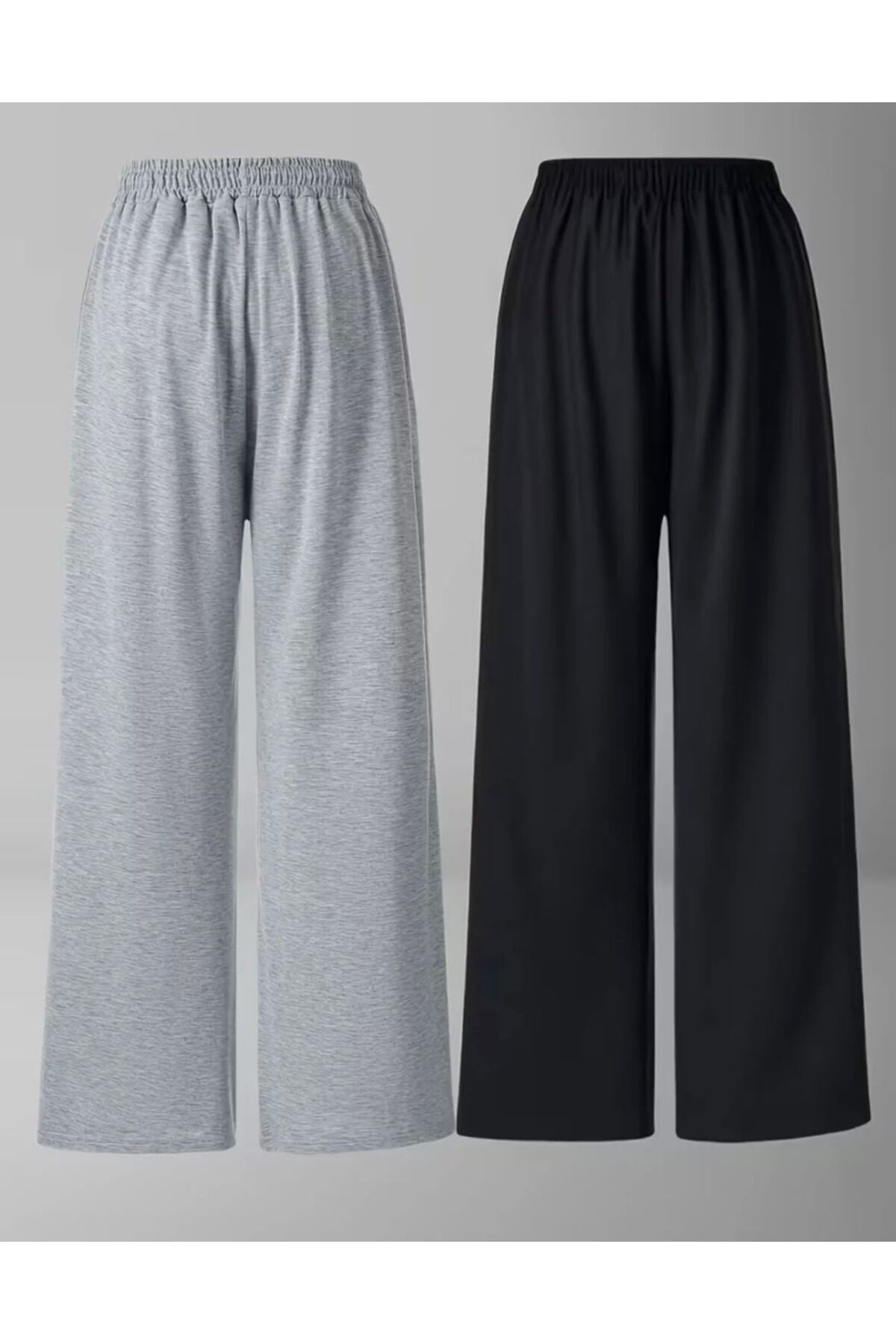 TONFİX LİFE  ÜÇ ADET SİYAH GRİ LACİVERT RAHAT GİYİM EŞOFMAN ALTI EKONOMİK PAKET - Görsel 6