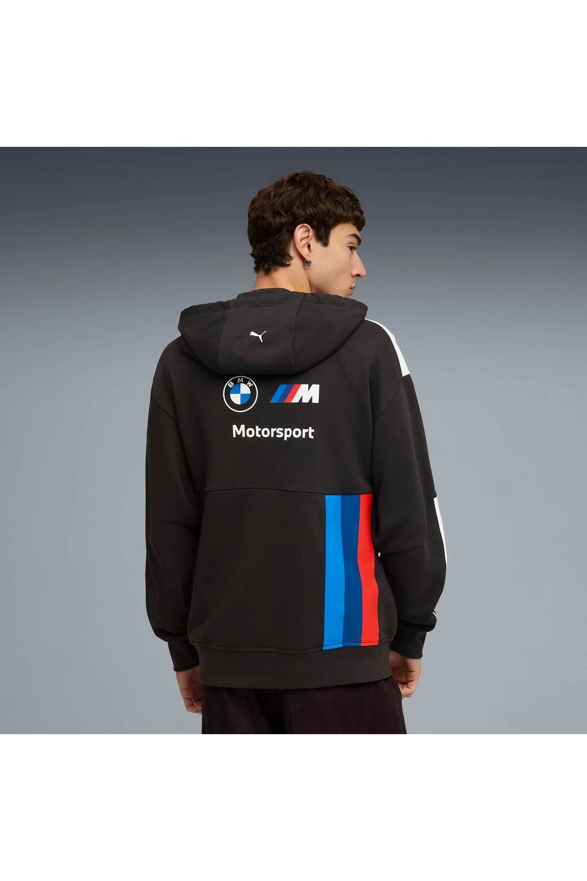 Puma BMW M Motorsport REPLICA DRIVERS Erkek Geniş Kesim SWEATSHIRT görsel 3