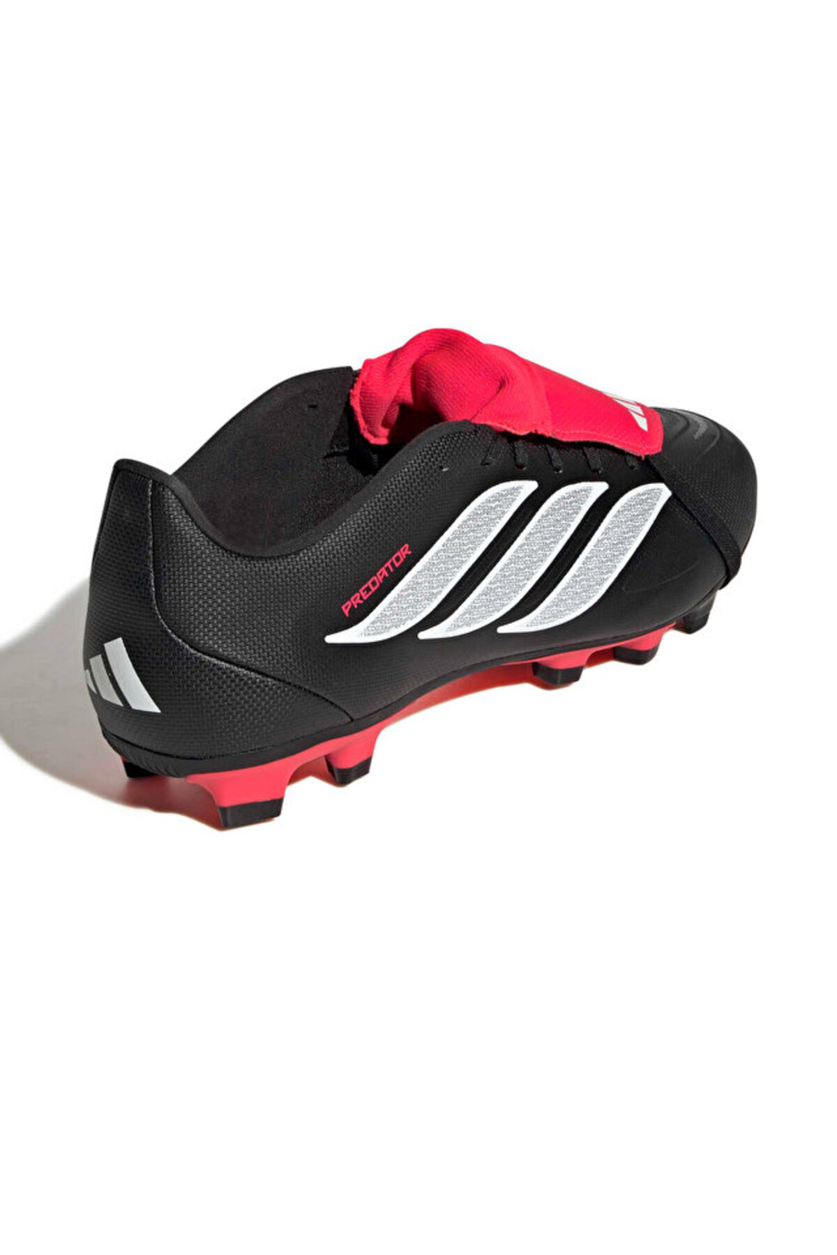 adidas Predator Club Ft Fg Erkek Çim Zemin Kramponu JR3330 Siyah görsel 5