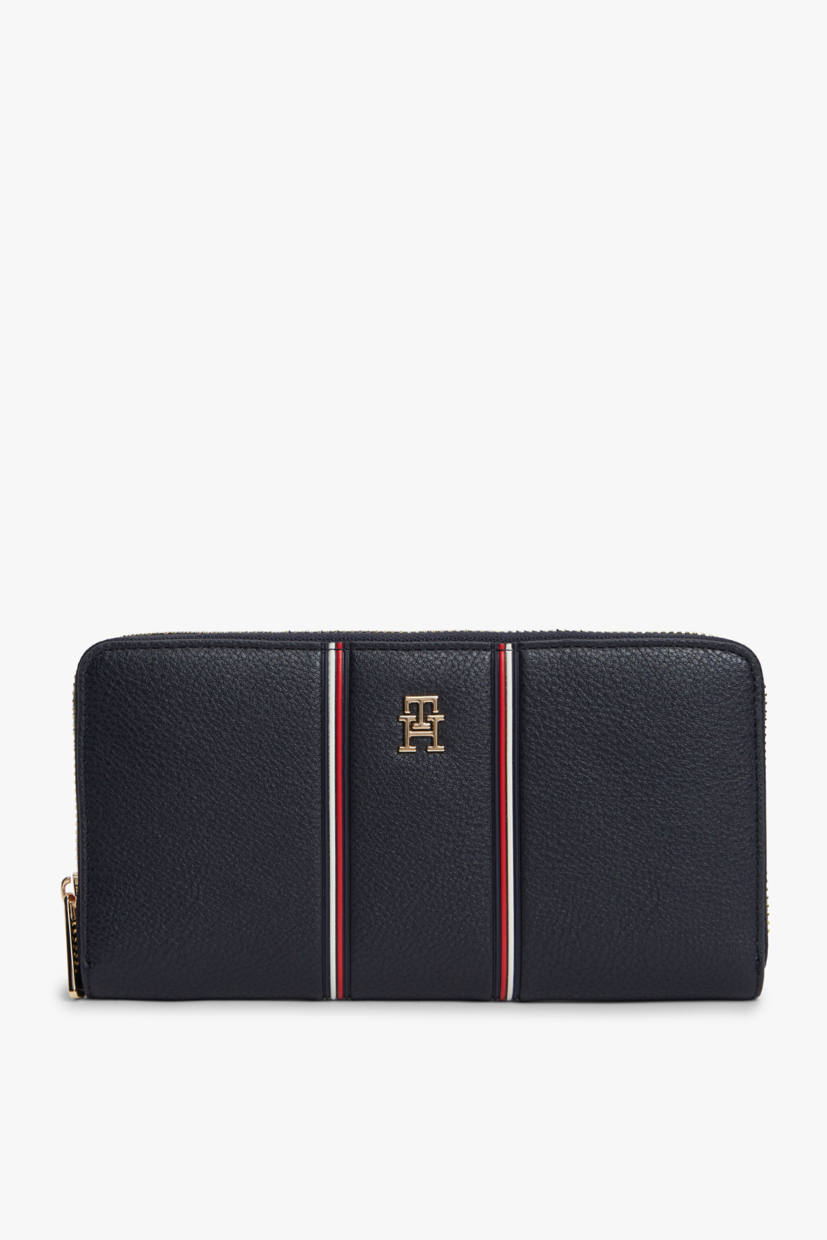 Tommy Hilfiger Великий жіночий темно-синій гаманець Th Icon Za Corp