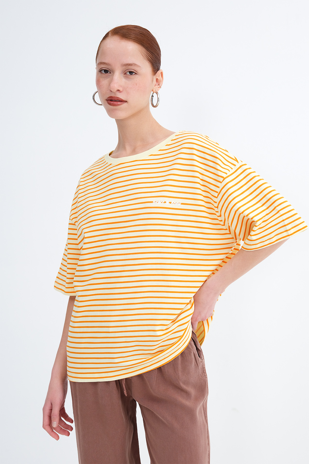 Addax Çizgili T-shirt P18978 - Fiyatı, Yorumları