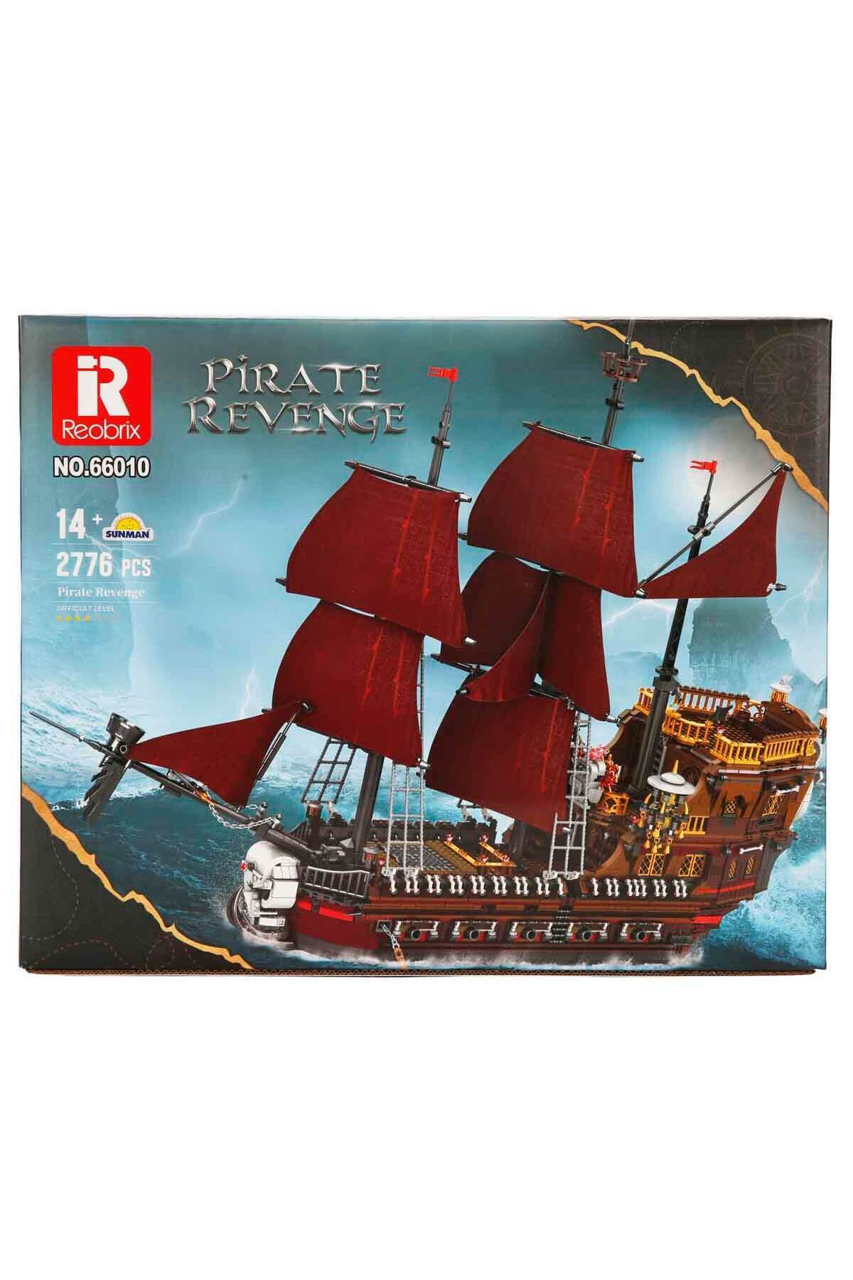 Sunman Korsan Gemisi Teknik Blok Yapı Seti 2776 Parça fotoğrafı 5 (önizleme)