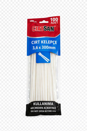 cırtsan çok amaçlı 3.6 300 ayarlanabilir kablo bağı beyaz