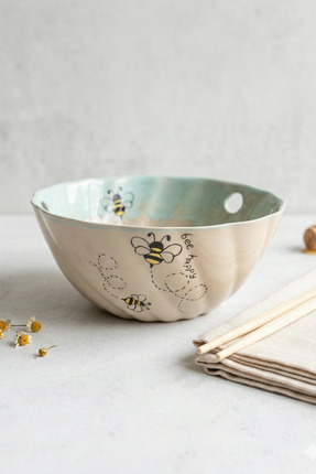 Tasarım Porselen Noodle Bowl