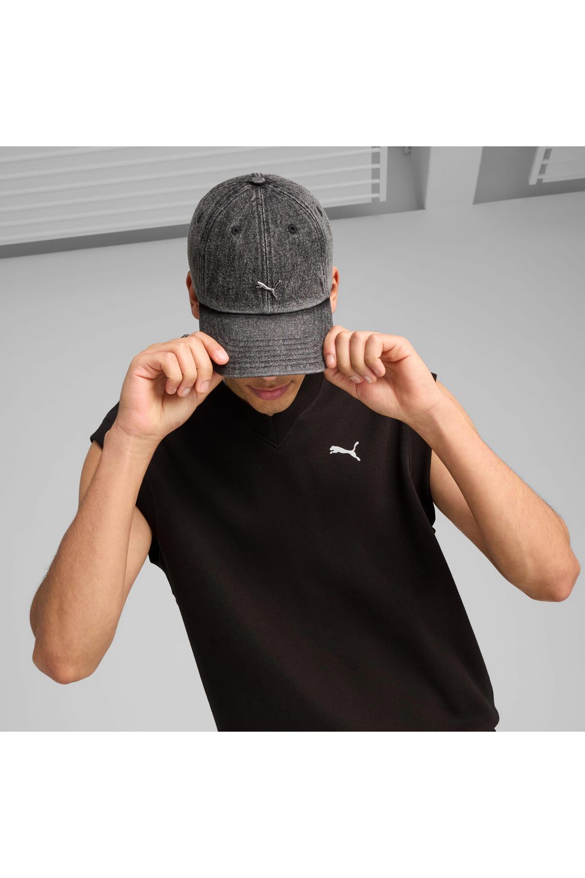 Puma  WARDROBE ESS METAL Dad Cap Şapka