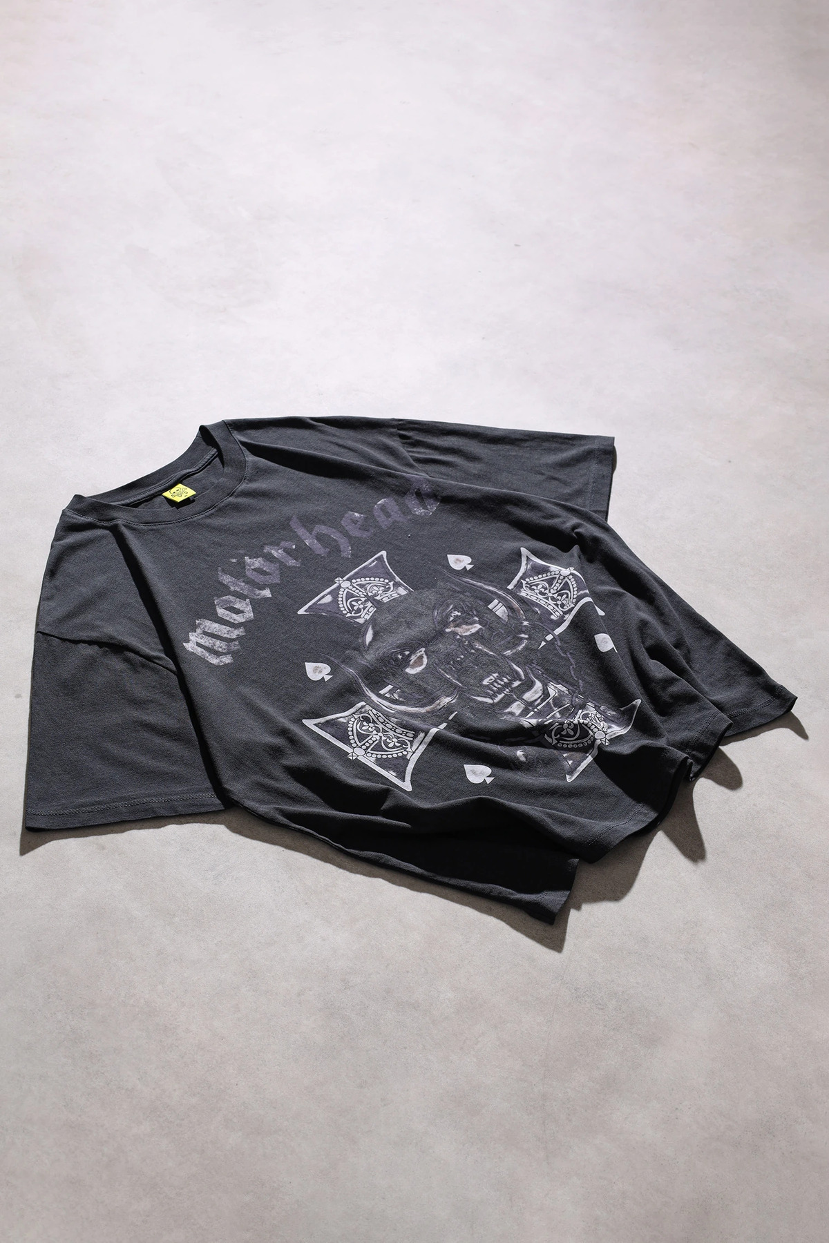 Motörhead Vintage Siyah Unisex Oversize Kısa Kol Tshirt 2