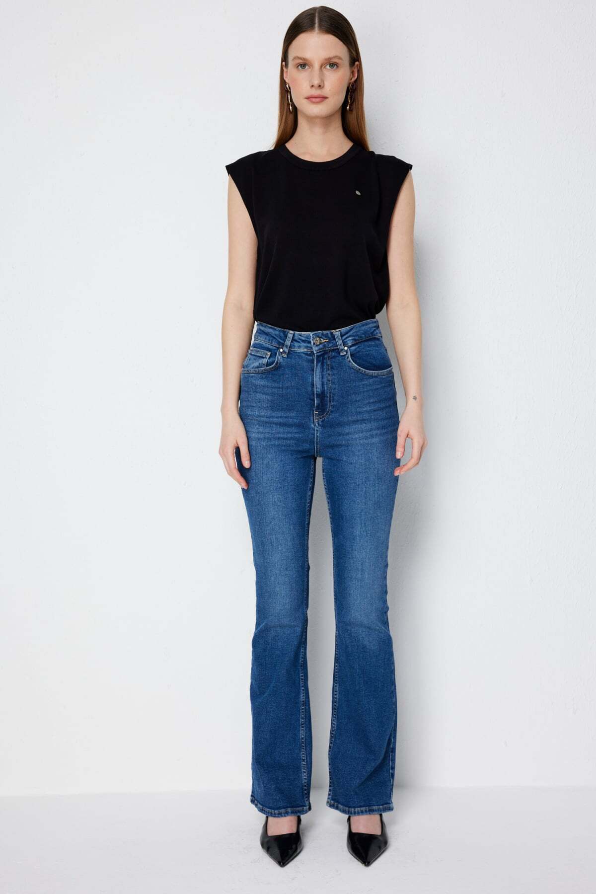 Flare Five Pocket Jeans