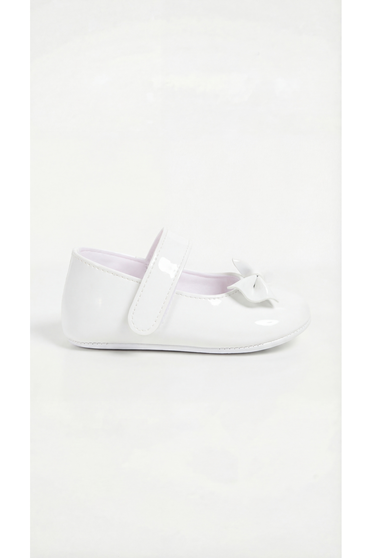 pufien Bebek Babet Ayakkabı, İlkadım Papyonlu Bebek Patik, Fiyonk Süslü Bebek Ayakkabısı fotoğrafı 4 (önizleme)