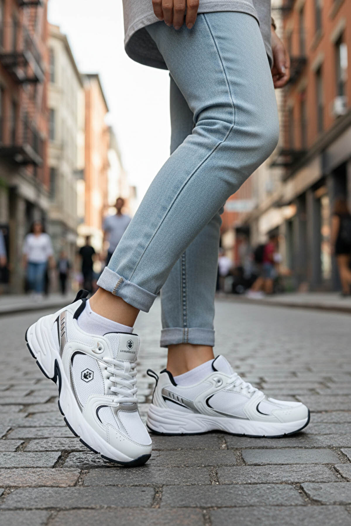 Lumberjack  POL WMN 6FX Beyaz Kadın Sneaker A102065485 - Görsel 2