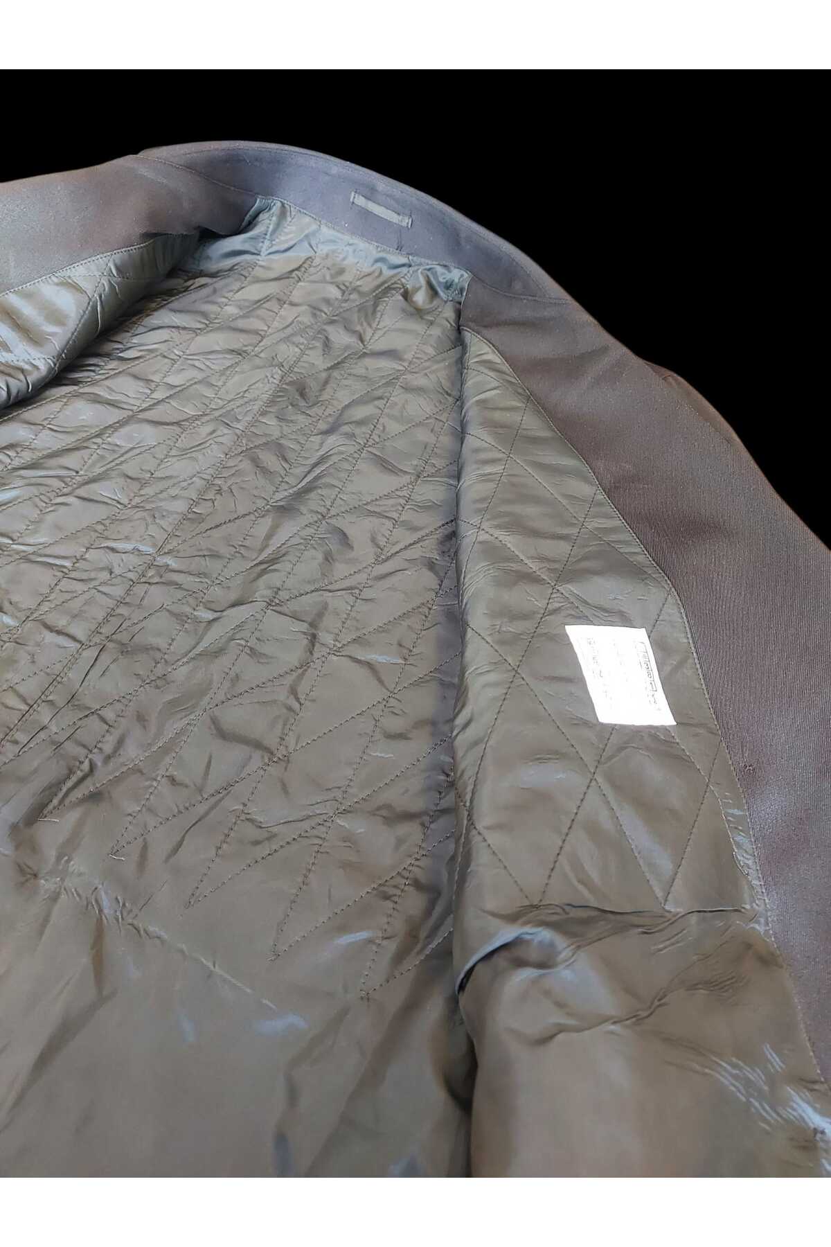 kho military design Haki Renk Pardesü (Trençkot) Apoletsiz -2 Unisex (54-C/L Beden) Sıfır Ürün görsel 2