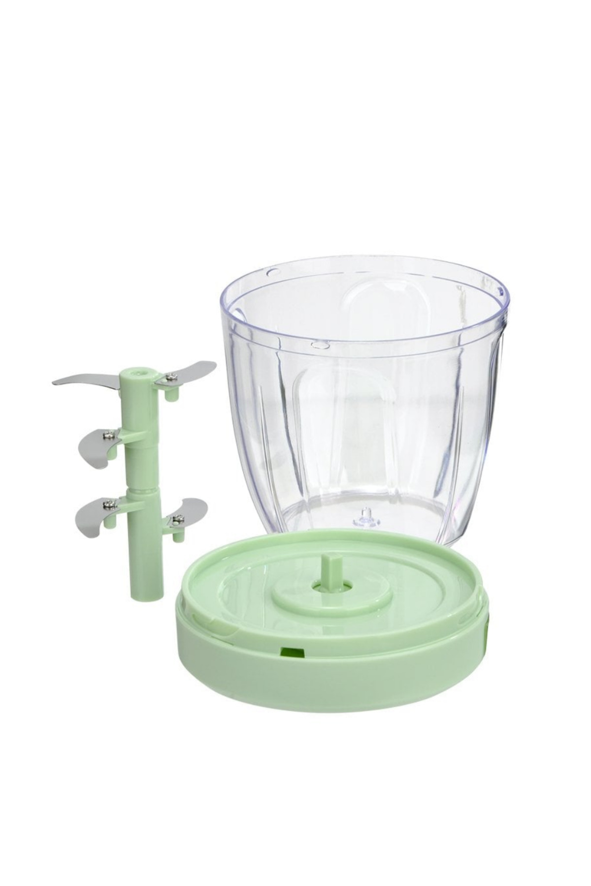 Lisinya Manuel İpli Sebze Doğrayıcı Çok Bıçaklı Pratik Mutfak Blenderı - TYGOO fotoğrafı 5 (önizleme)