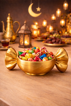 pernator Bayram şekerliği Şeker şeklinde Şekerlik Bayram şeker dağıtma şekerliği