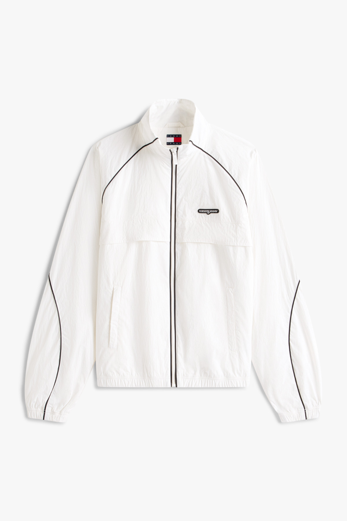 Tommy Hilfiger Tjw Kadın Piping Nylon Track Beyaz Rüzgarlık-Ceket görsel 2