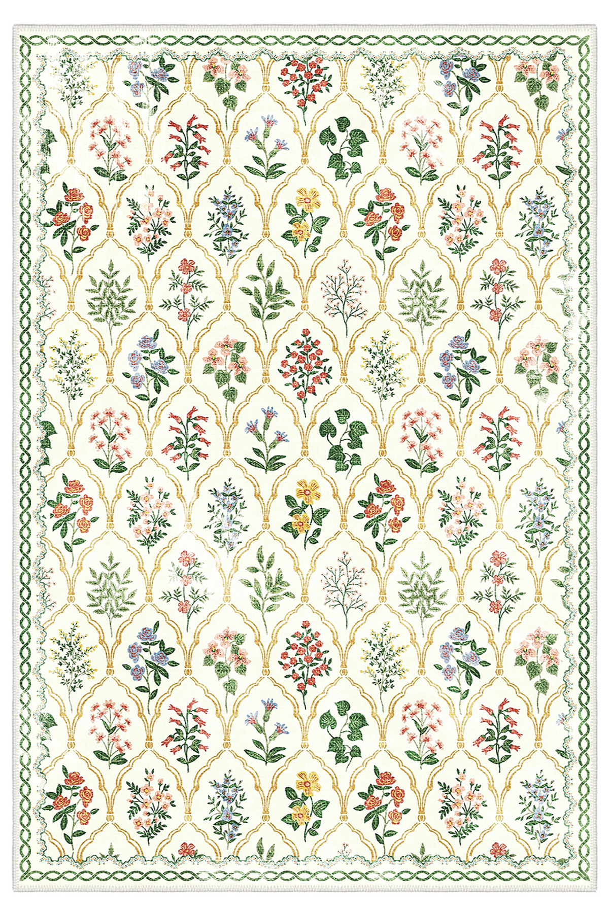 Modern Decorative Washable Anti-Slip Base Carpet – Thin, Soft Living Room Carpet, Kitchen Carpet and Runner