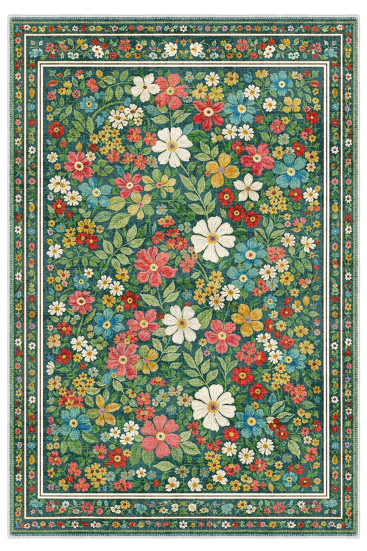 Modern Decorative Washable Anti-Slip Base Carpet – Thin, Soft Living Room Carpet, Kitchen Carpet and Runner