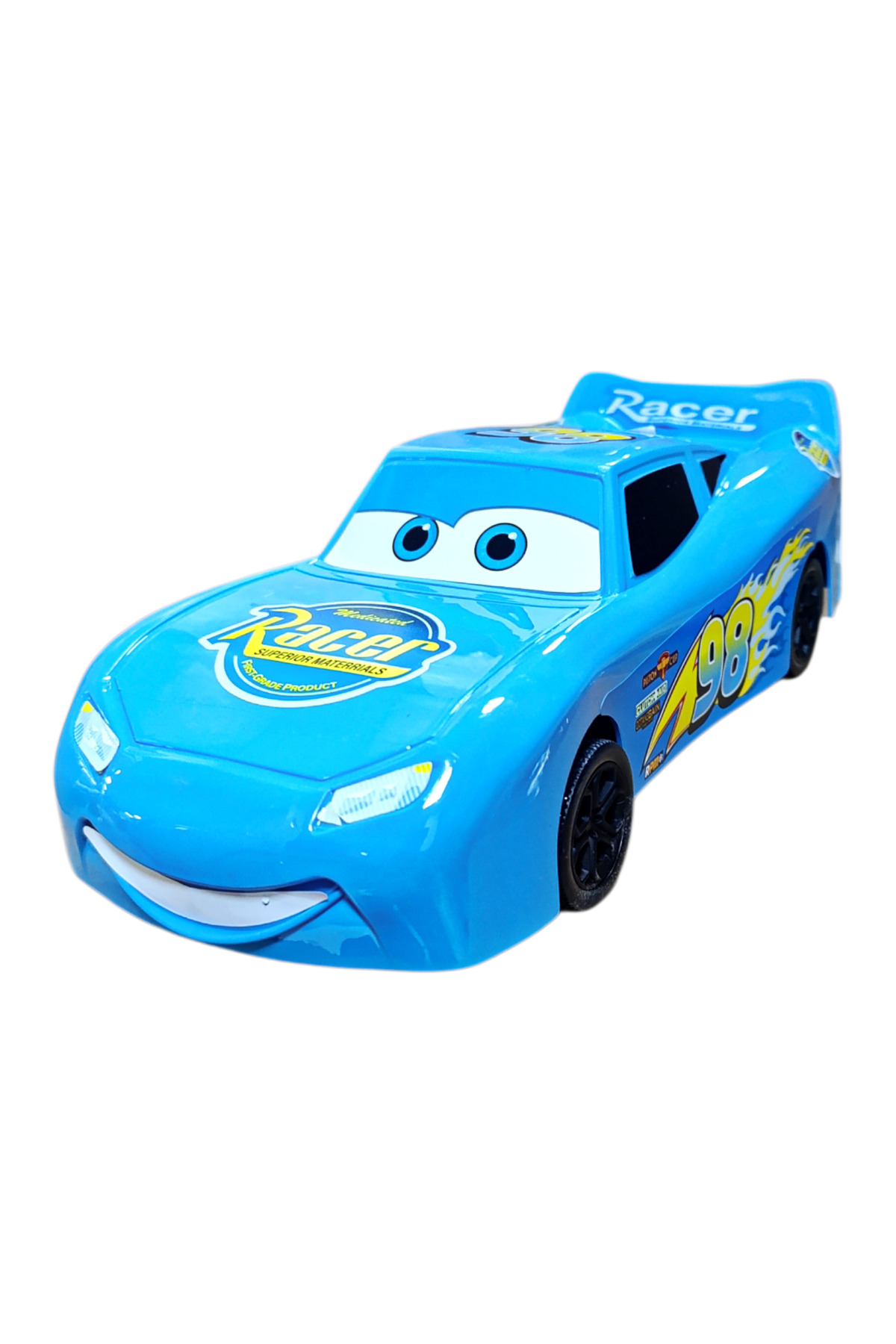 Brother Toys 27 Cm Büyük Boy Sürtmeli Kırılmaz Şimşek Mcqueen Oyuncak Araba Cars fotoğrafı 7 (önizleme)