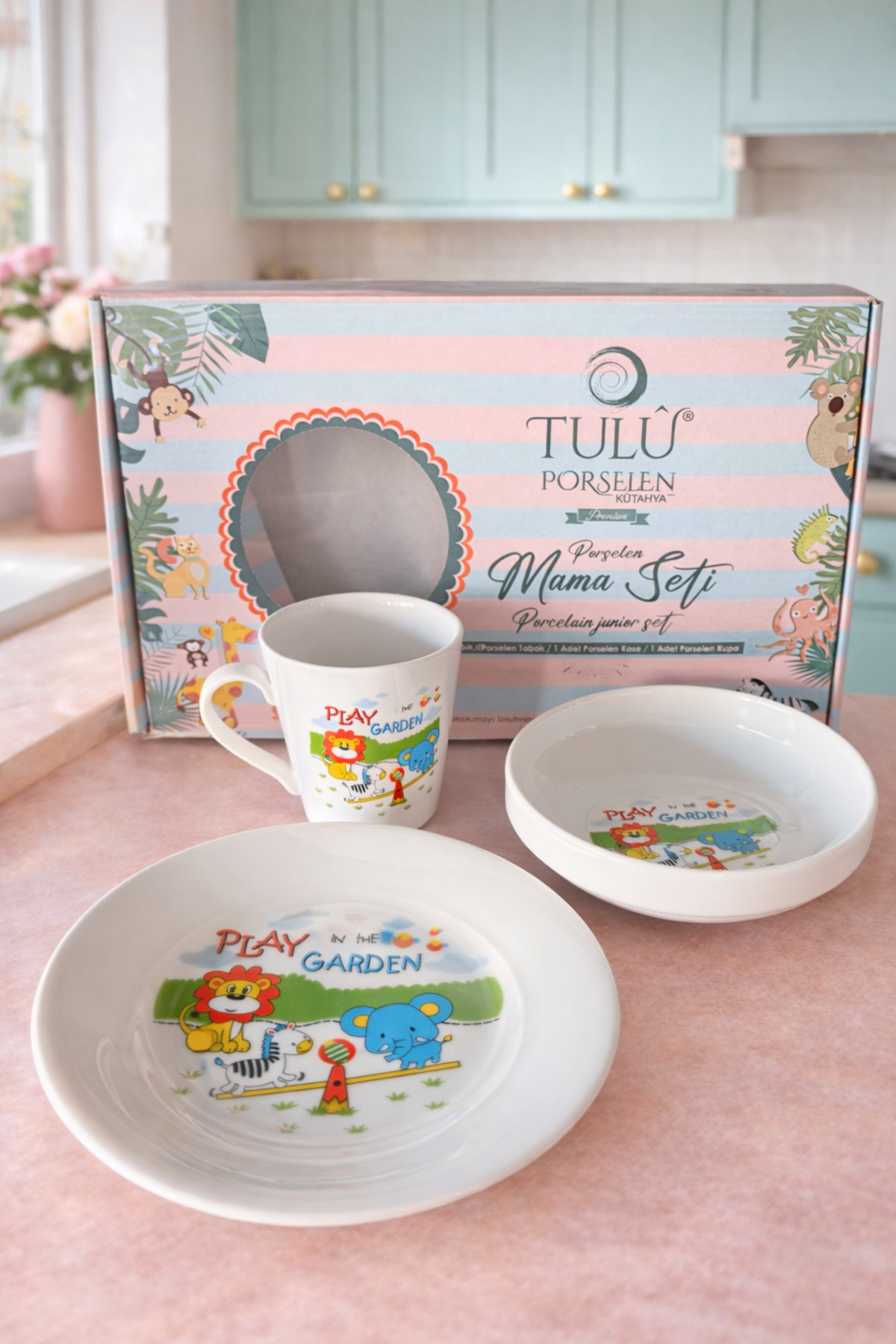 Tulu Porselen Mama seti fotoğrafı 2 (önizleme)