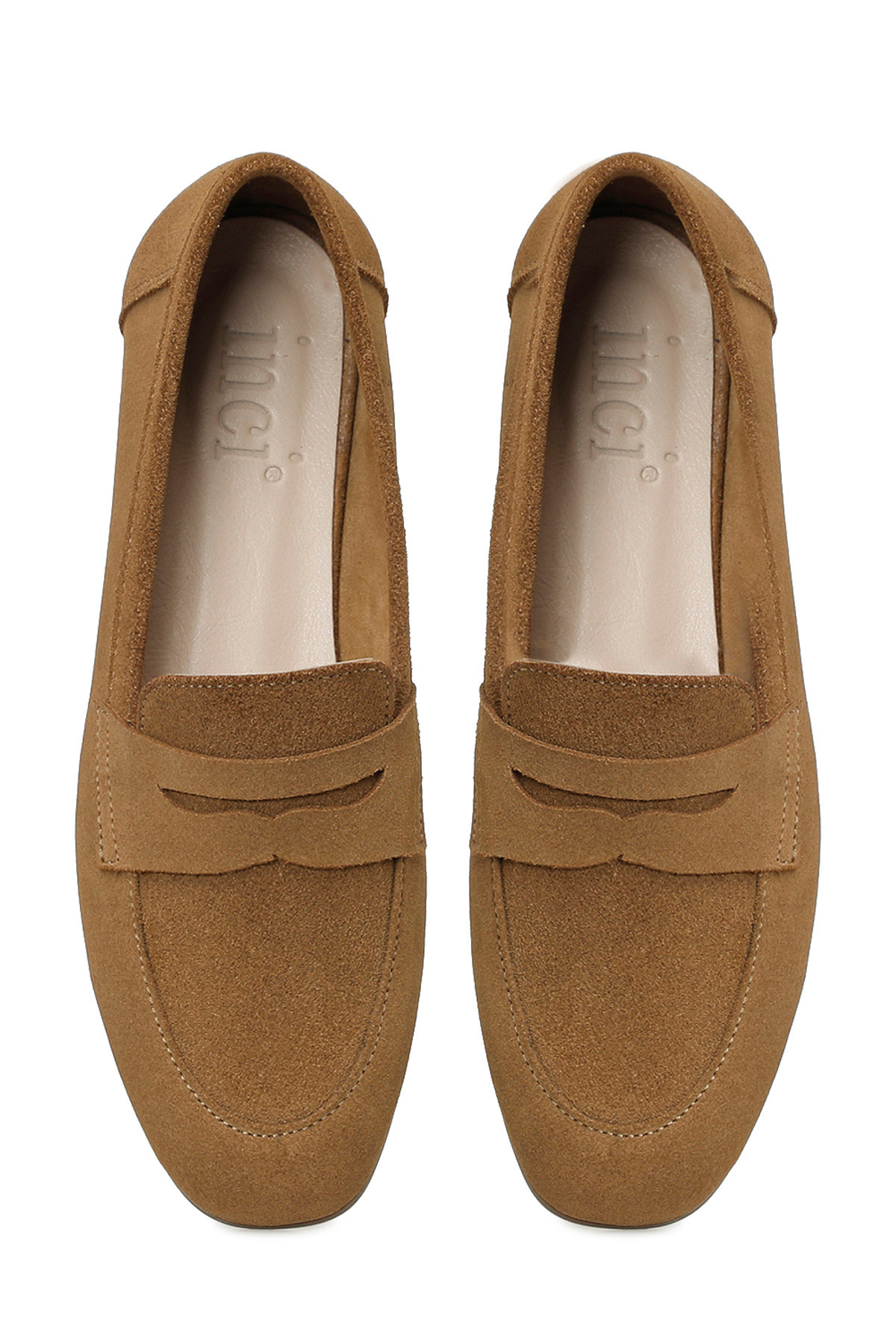 İnci EZRA 6FX Taba Kadın Loafer görsel 4