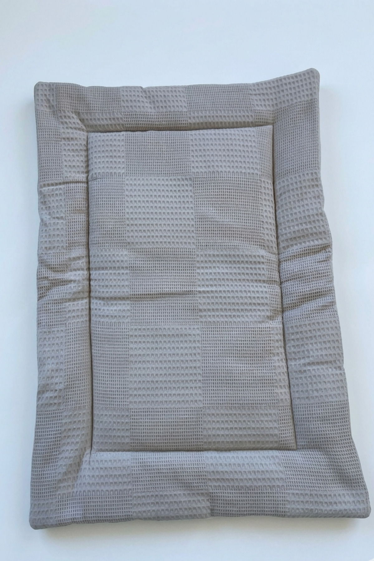 Ponchik %100 Pamuk Müslin Pike yYenidoğan Alt Açma Minderi 80x55 cm Bebek Alt Değiştirme Seti fotoğrafı 3 (önizleme)