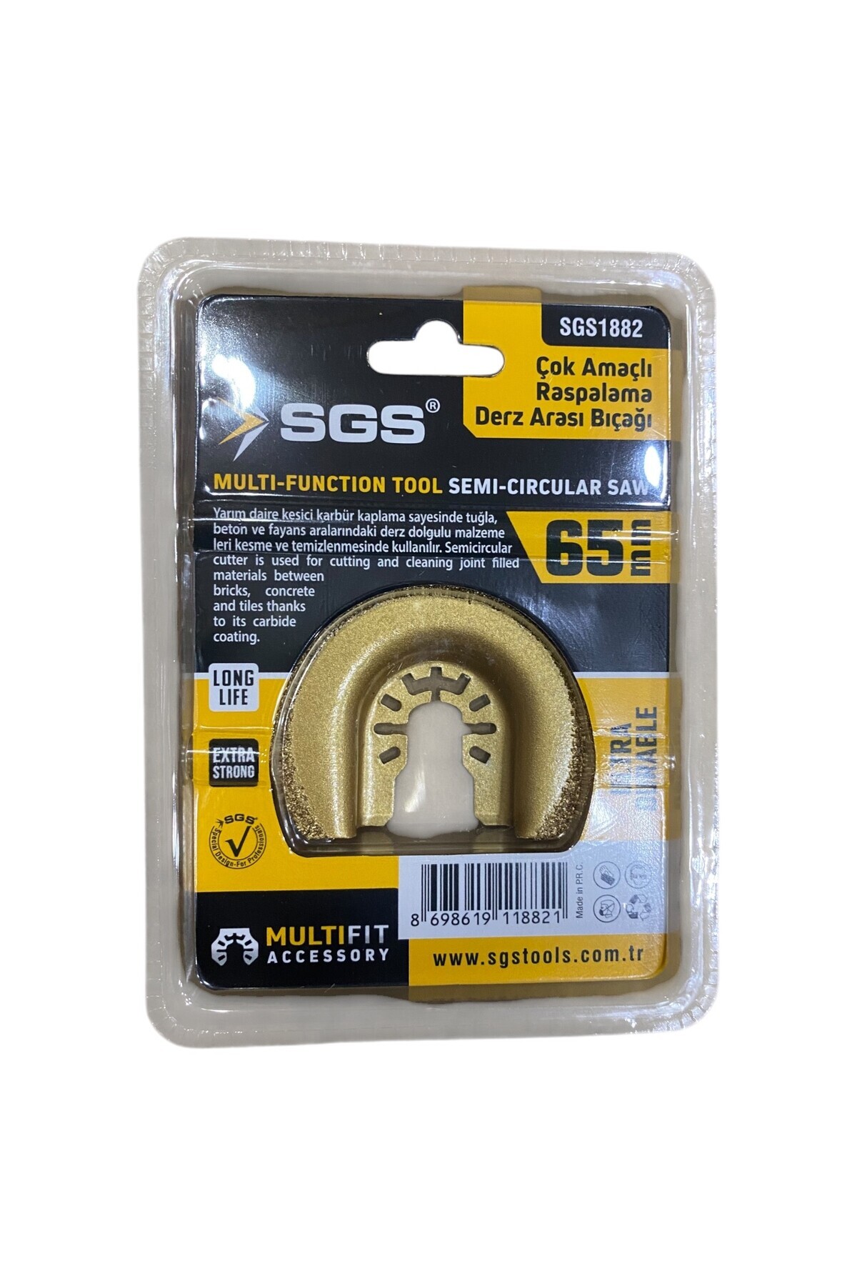 Sgs 1882 Multı-tools Kesici Ve Raspalama Derz Arası Temizleme
