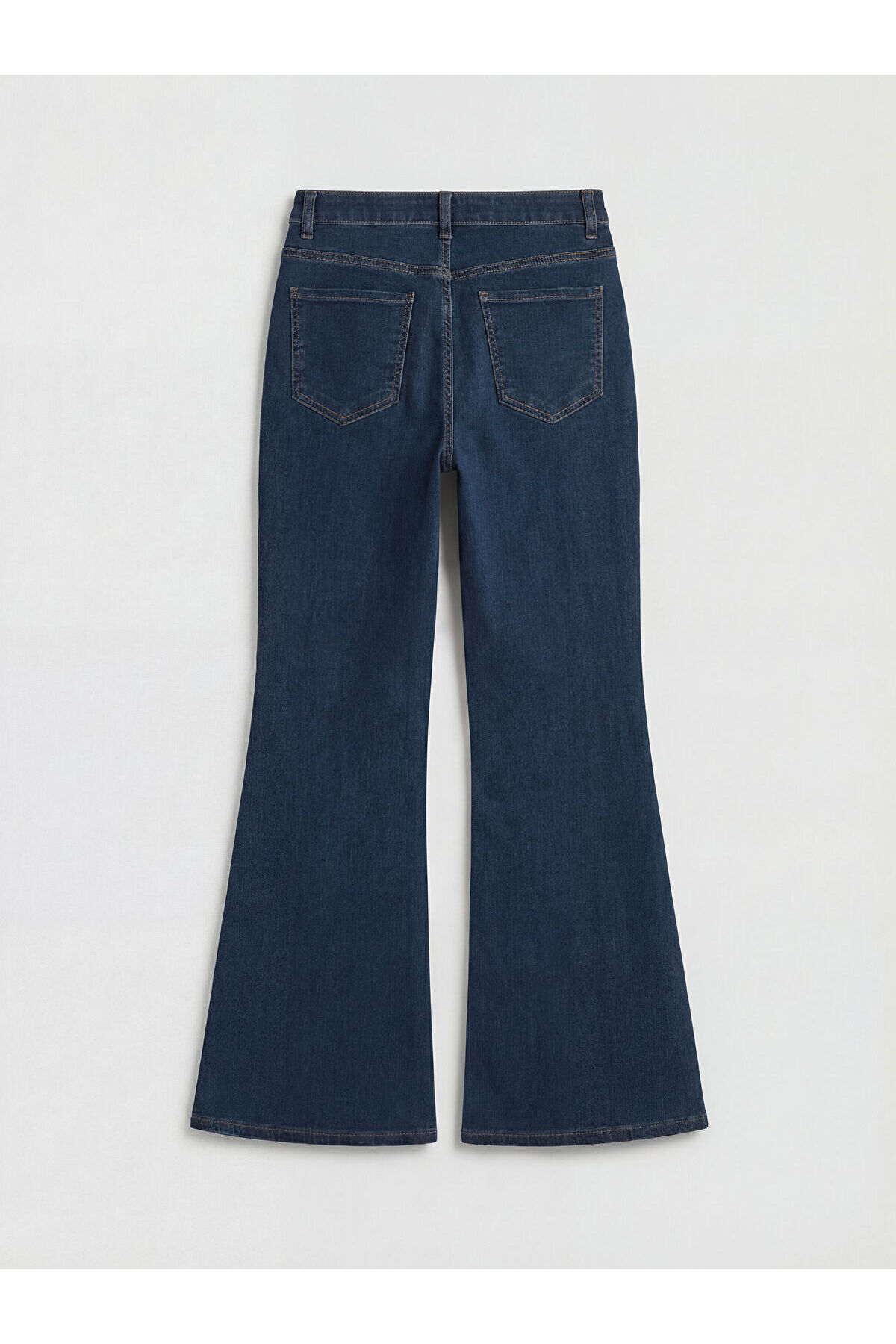 LC Waikiki  Seray Yeni Sezon Yüksek Bel Flare Kadın Jean Pantolon - Görsel 2