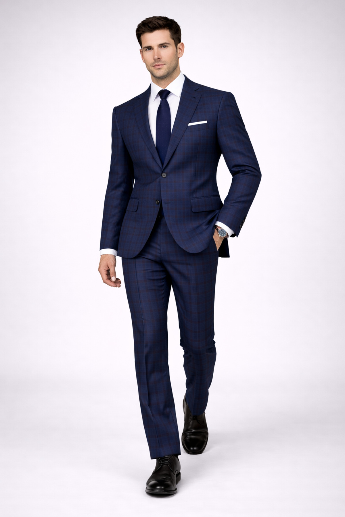 FABIO CASSEL Slim Fit Erkek Takım Elbise - Şık Modern Premium Tasarım görsel 2