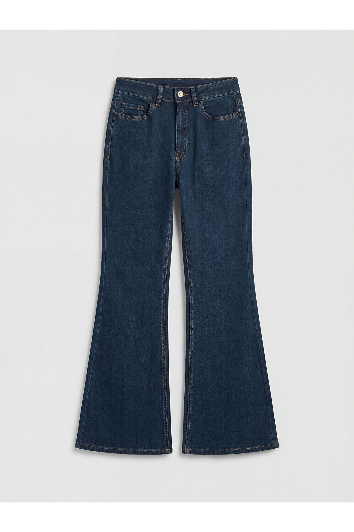 LC Waikiki  Seray Yeni Sezon Yüksek Bel Flare Kadın Jean Pantolon