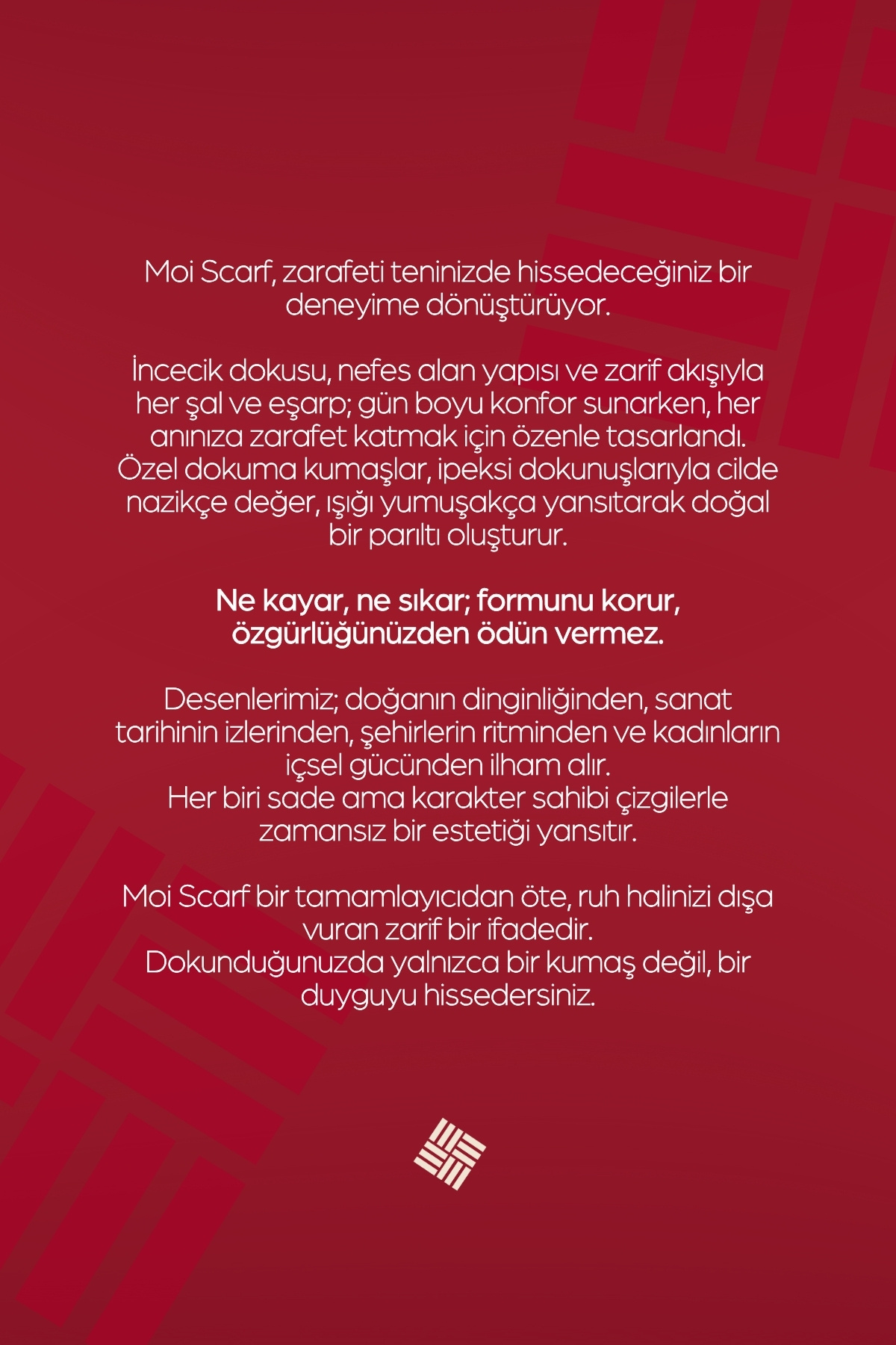 MOISCARF  Perla Premium Jakarlı Şal Vişne - Görsel 3