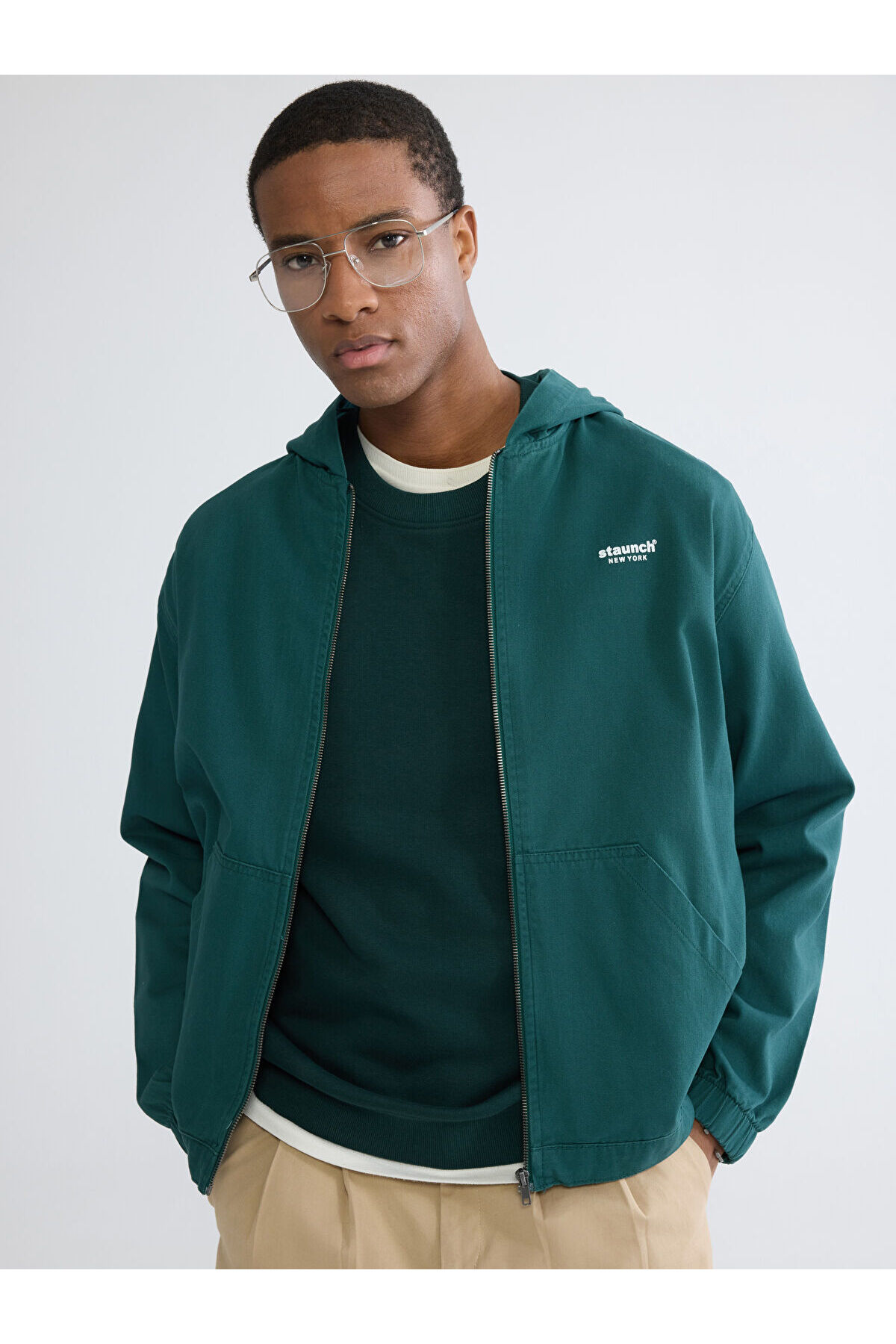 sui　メンズ　GB XL LC Waikiki XSIDE Loose Fit NYC Baskılı Erkek Gabardin Ceket
