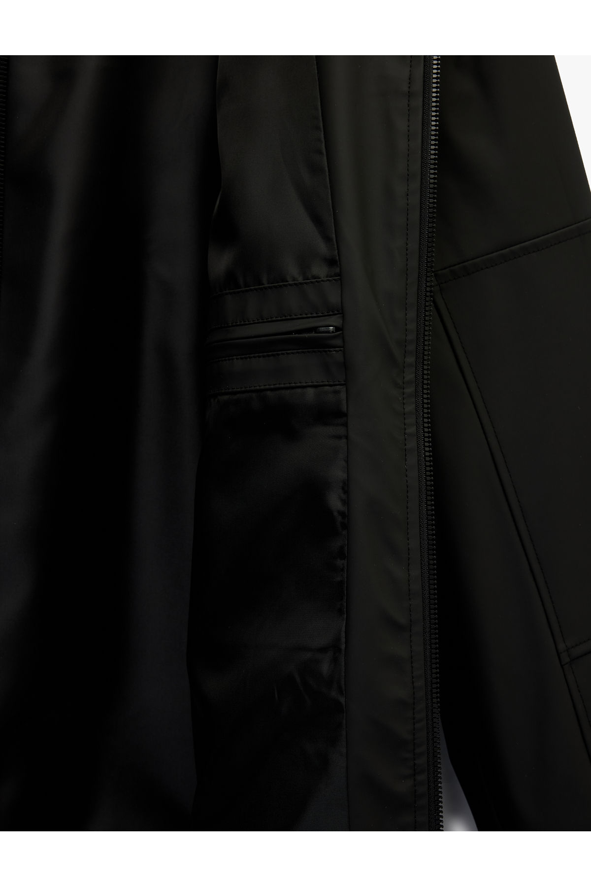 Koton Uzun Kollu Fermuarlı Slim Fit Kapşonlu Yağmurluk görsel 6