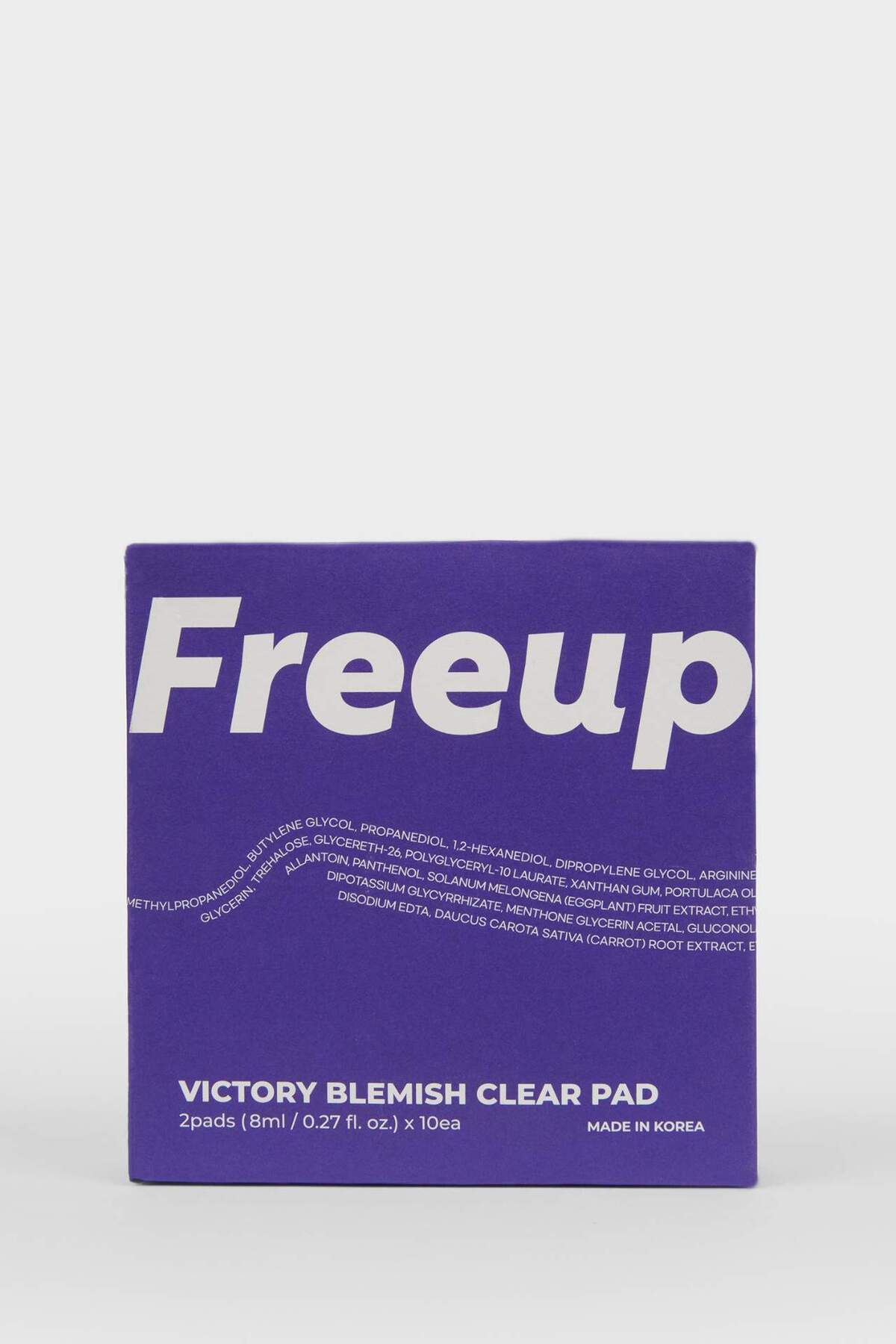 Freeup پد پاک کننده لکه Free Up Victory مدل Blemish Clear بسته 10 عددی، حجم 8 میلی لیتر، مدل F5682AXNS