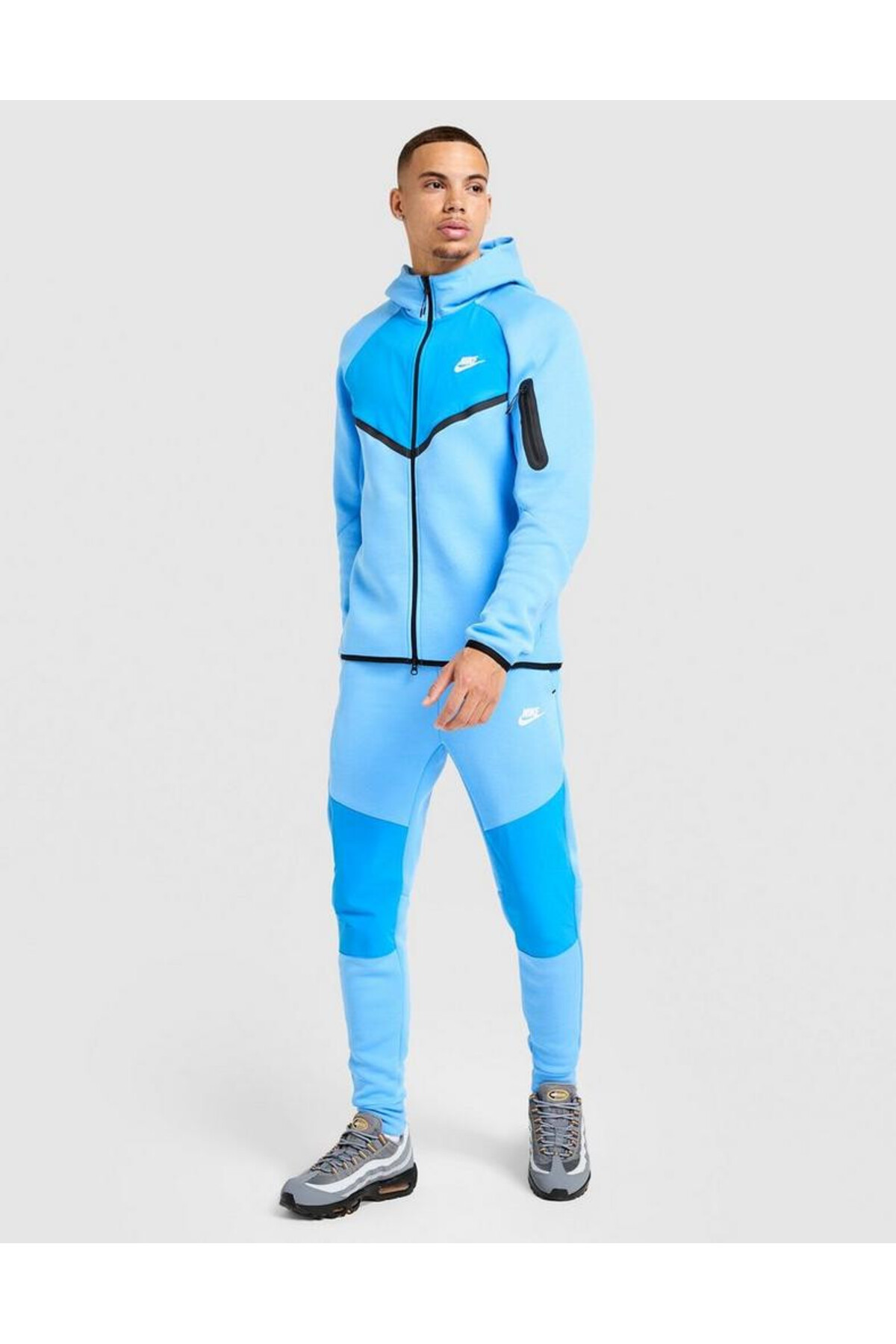 کاپشن مردانه هودی M Tech Fleece Mix Wr (Sportnational) نایکی سویشرت Nike