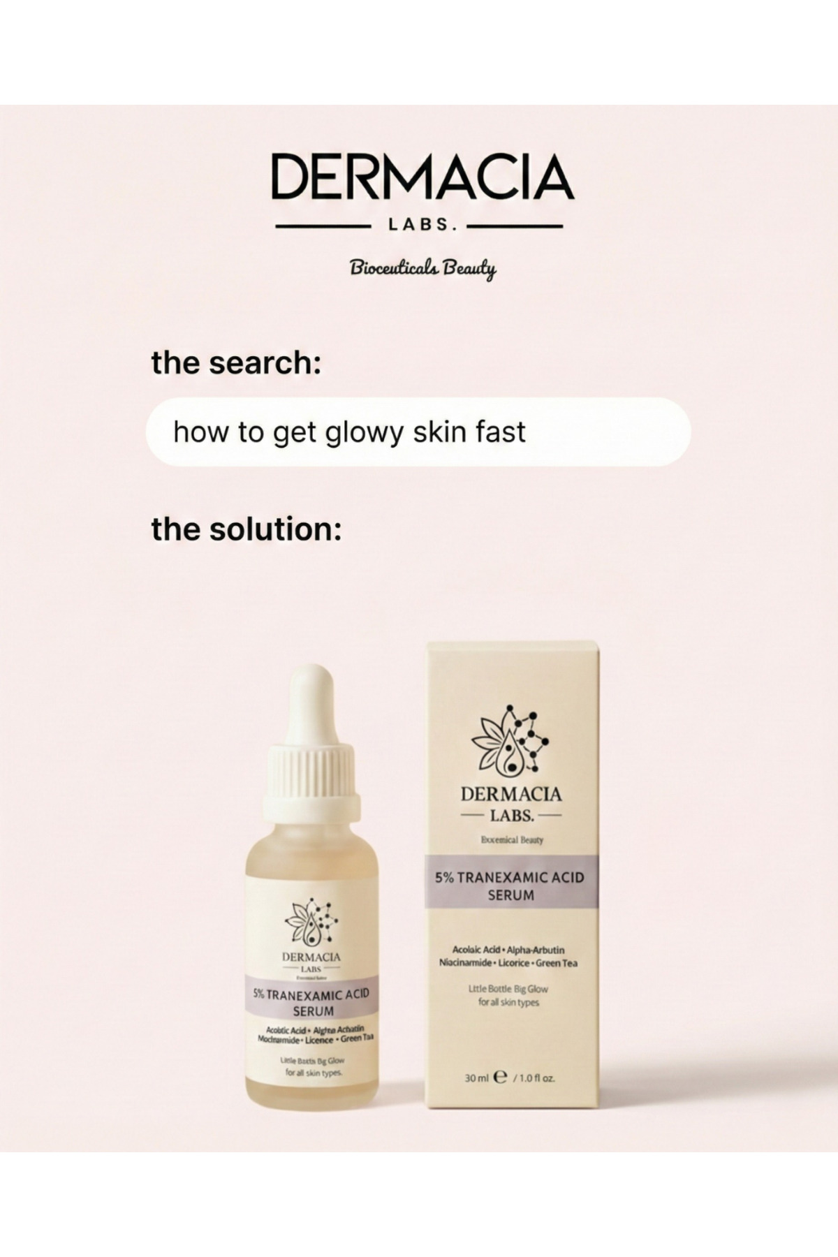Leke ve Gözenek Karşıtı Cilt Bakım Seti, %5 Traneksamik+%10 Azelaik+%5 Niacinamide+Temizleme Köpüğü — DL-AKLESET4 — تصویر 6 از 7